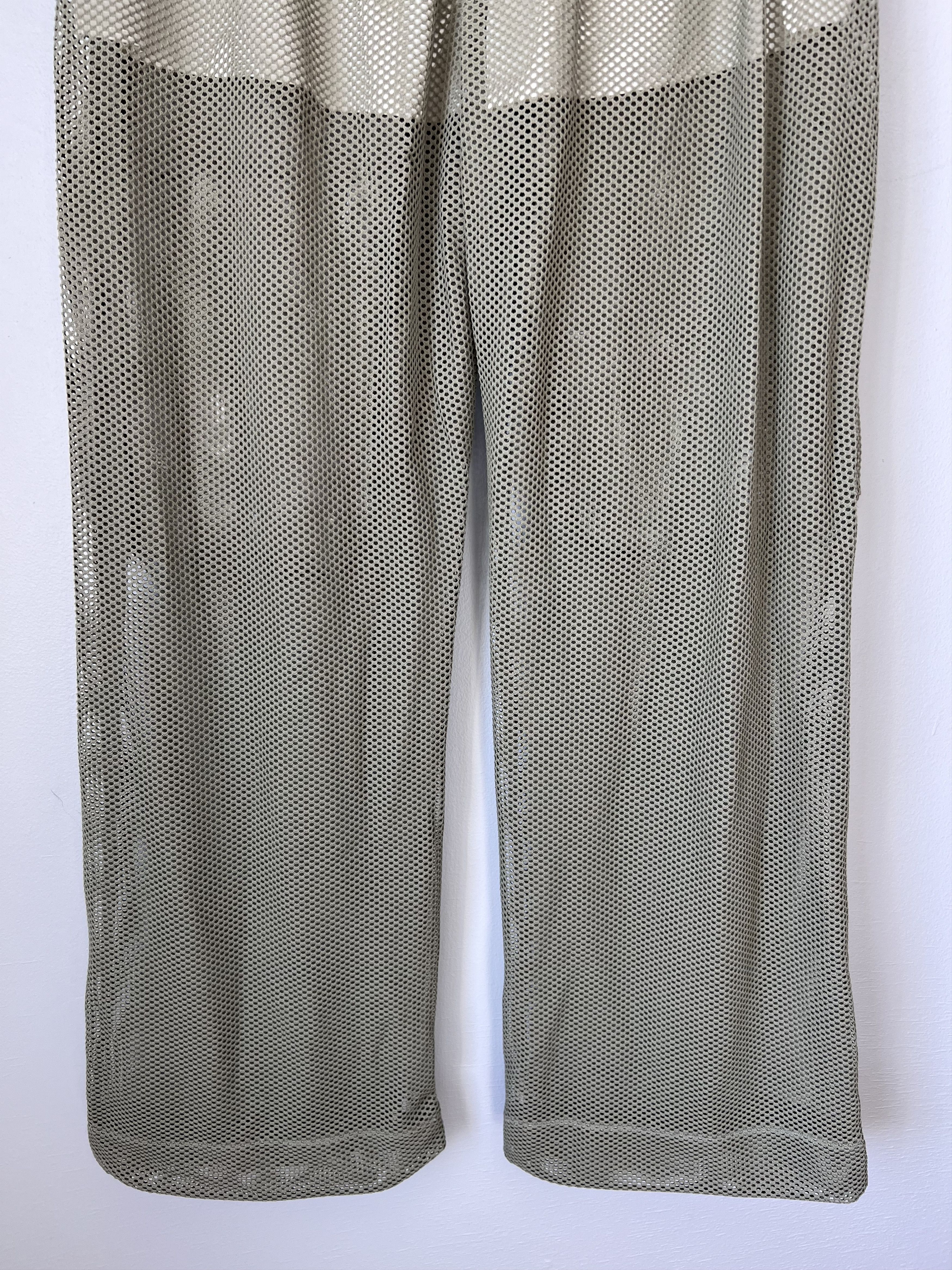 Off-White Off White Mesh Cargo Pants in Military Green Size US 30 / EU 46 - 7 Thumbnail