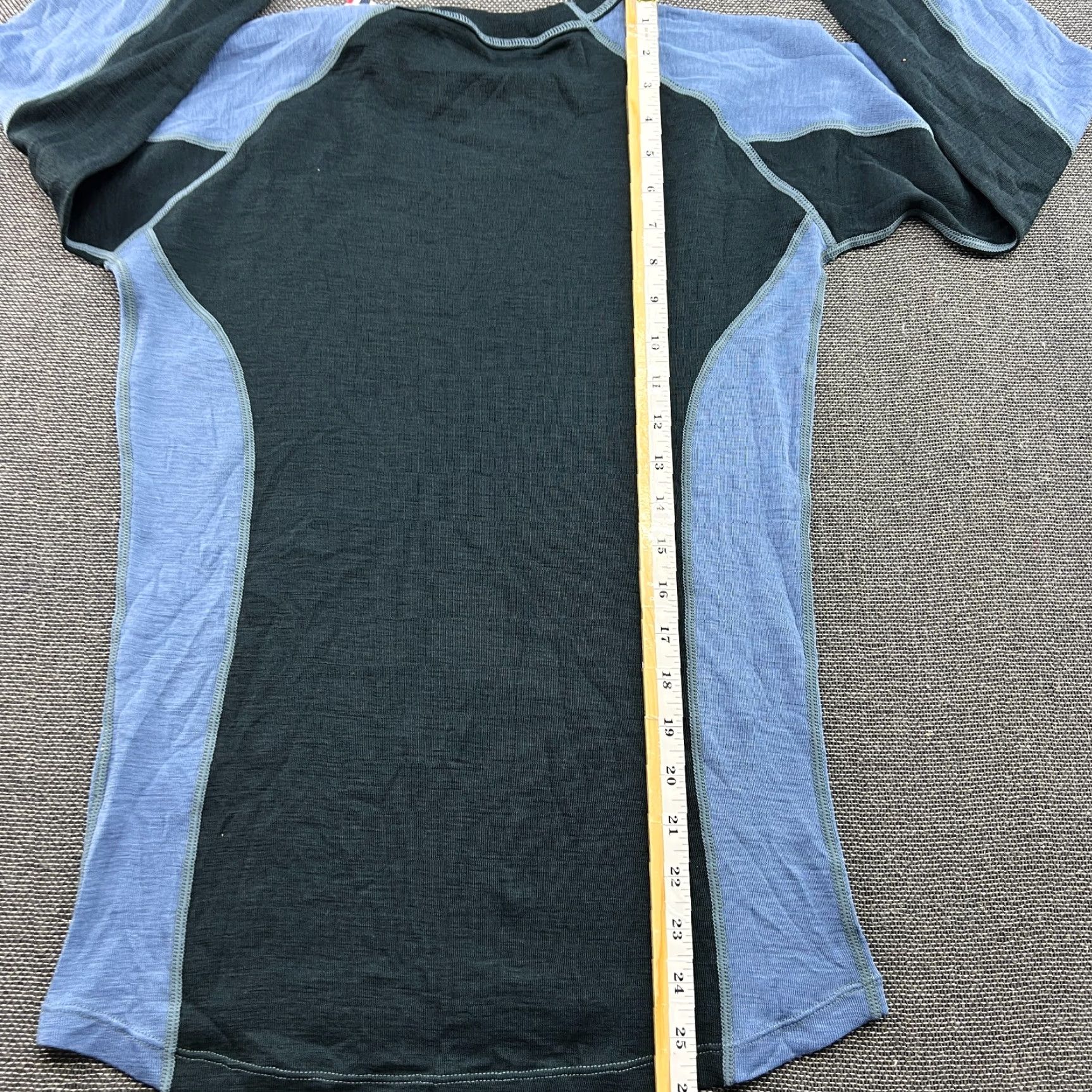 Layer 8 Stormberg Base Layer Shirt Mens Small Black Merino Wool Hiking Ski Thermo Sports Outdoor Moisture Wicking Breathable Thermal Pullover Shirt Mens Size US S / EU 44-46 / 1 - 6 Thumbnail