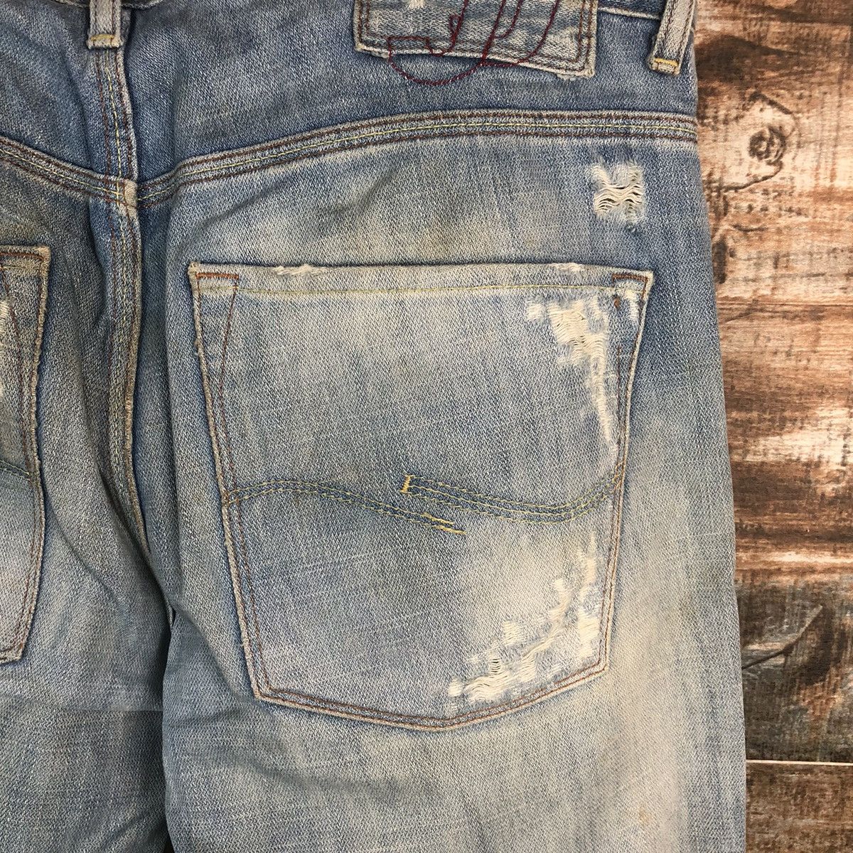 Jack & Jones DL Jack Jones Blue Denim Pants #C295 Size US 32 / EU 48 - 18 Thumbnail