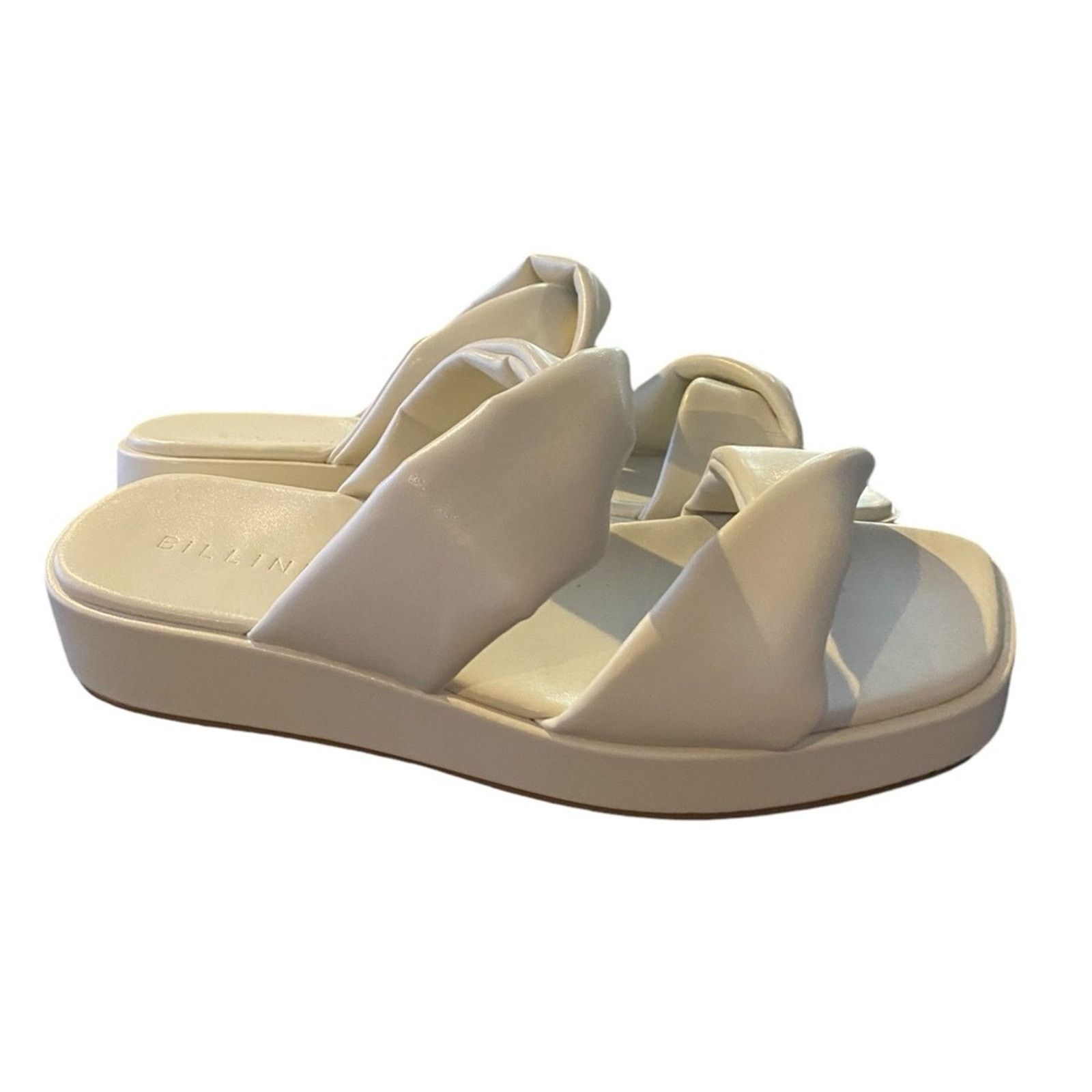 Other Billini Cory Platform Sandals White 9 Size US 9 / IT 39 - 2 Thumbnail