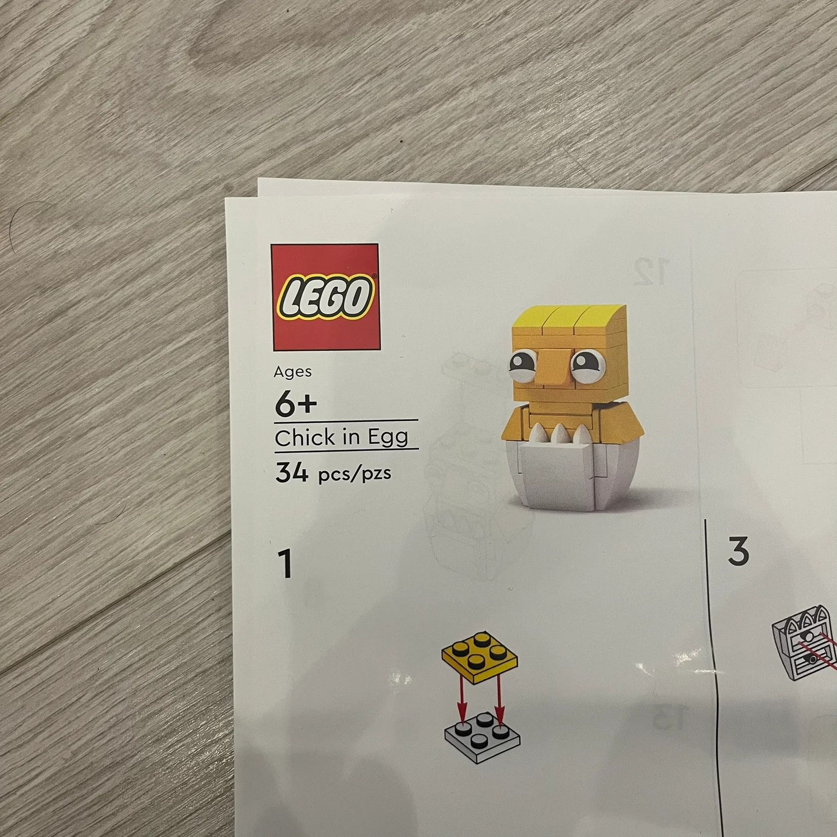 LEGO LEGO Chick In Egg M&T 2024 Size ONE SIZE - 3 Thumbnail