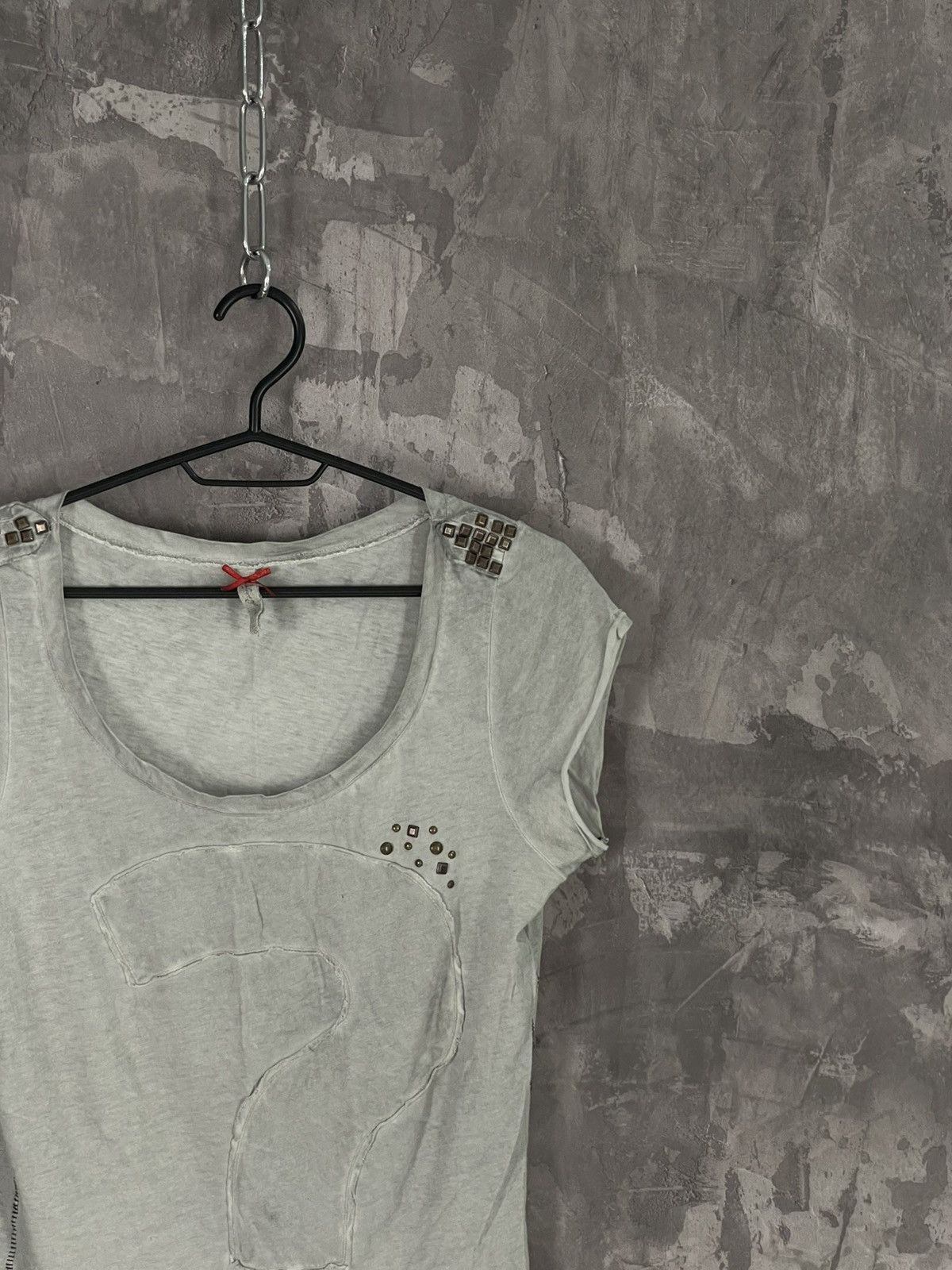 Hysteric Glamour × Le Grande Bleu (L.G.B.) Y2K Avant Garde Grunge Style Punk Tank Top T shirt Size M / US 6-8 / IT 42-44 - 4 Thumbnail