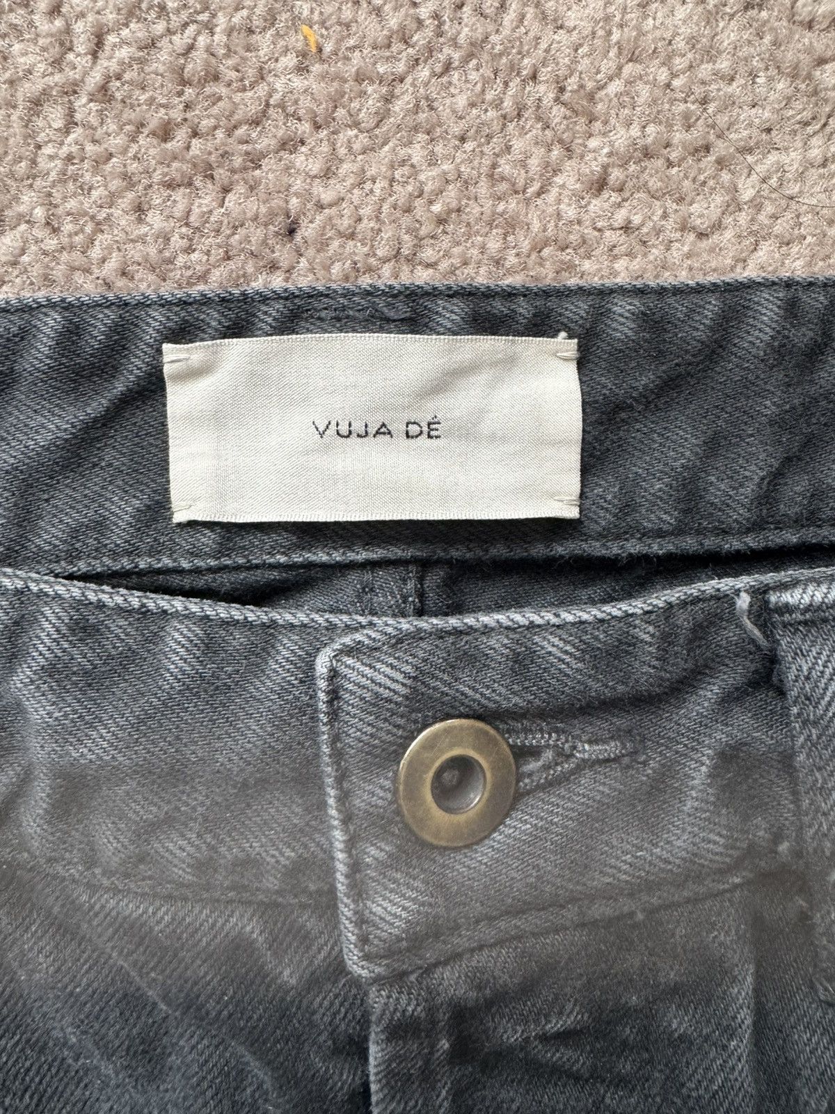 Vuja De Vuja De Diviser Kimono-Dyed Flared Cargos Size US 30 / EU 46 - 4 Thumbnail