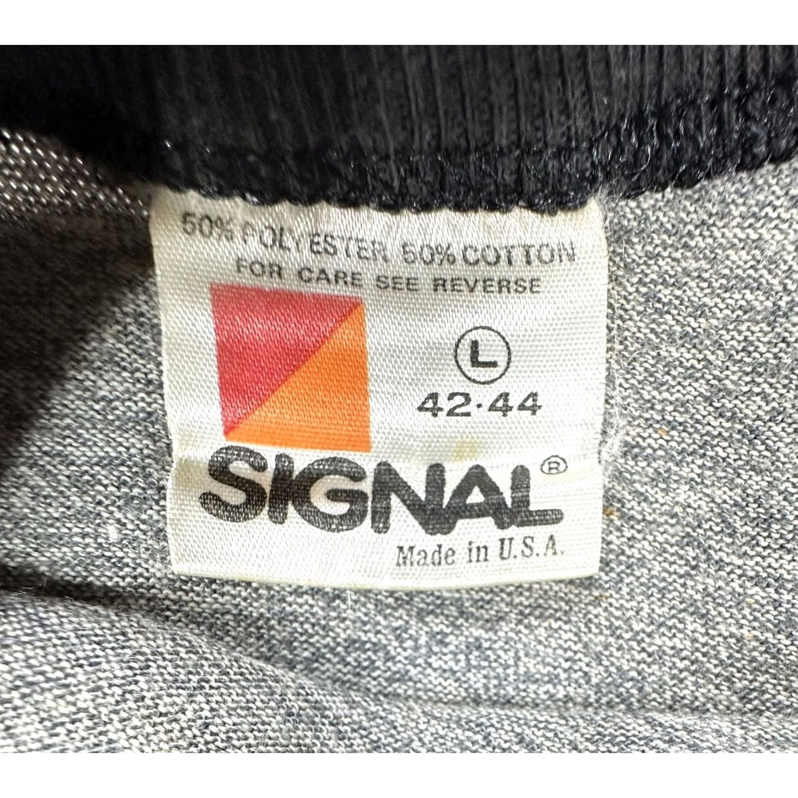 Glanshirt Vintage Dio Raglan Shirt Sz S 1985 Sacred Heart Tour Signal Tag, Gray Cotton Blend Size US S / EU 44-46 / 1 - 4 Thumbnail