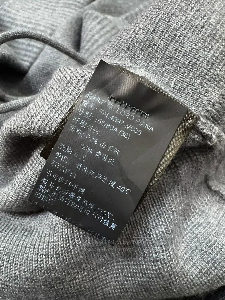 Loro Piana Loro Piana Dark Gray Cashmere and Silk Long Cardigan Size XXS / US 00 / IT 34 - 7 Thumbnail
