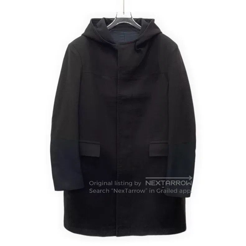 Balenciaga Balenciaga Caramel Wool Hooded Long Sleeve Overcoat Size US L / EU 52-54 / 3 - 1 Thumbnail