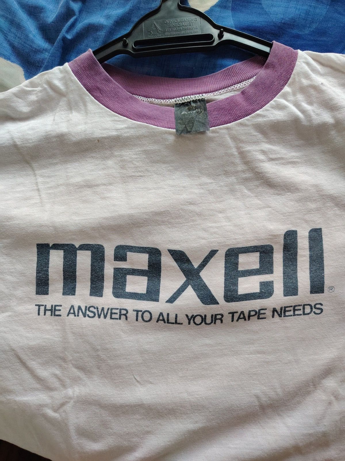 Other Vintage 70s’ / Maxell / Cassette / Tapes / Promo Ringer Tee Size US XL / EU 56 / 4 - 2 Thumbnail