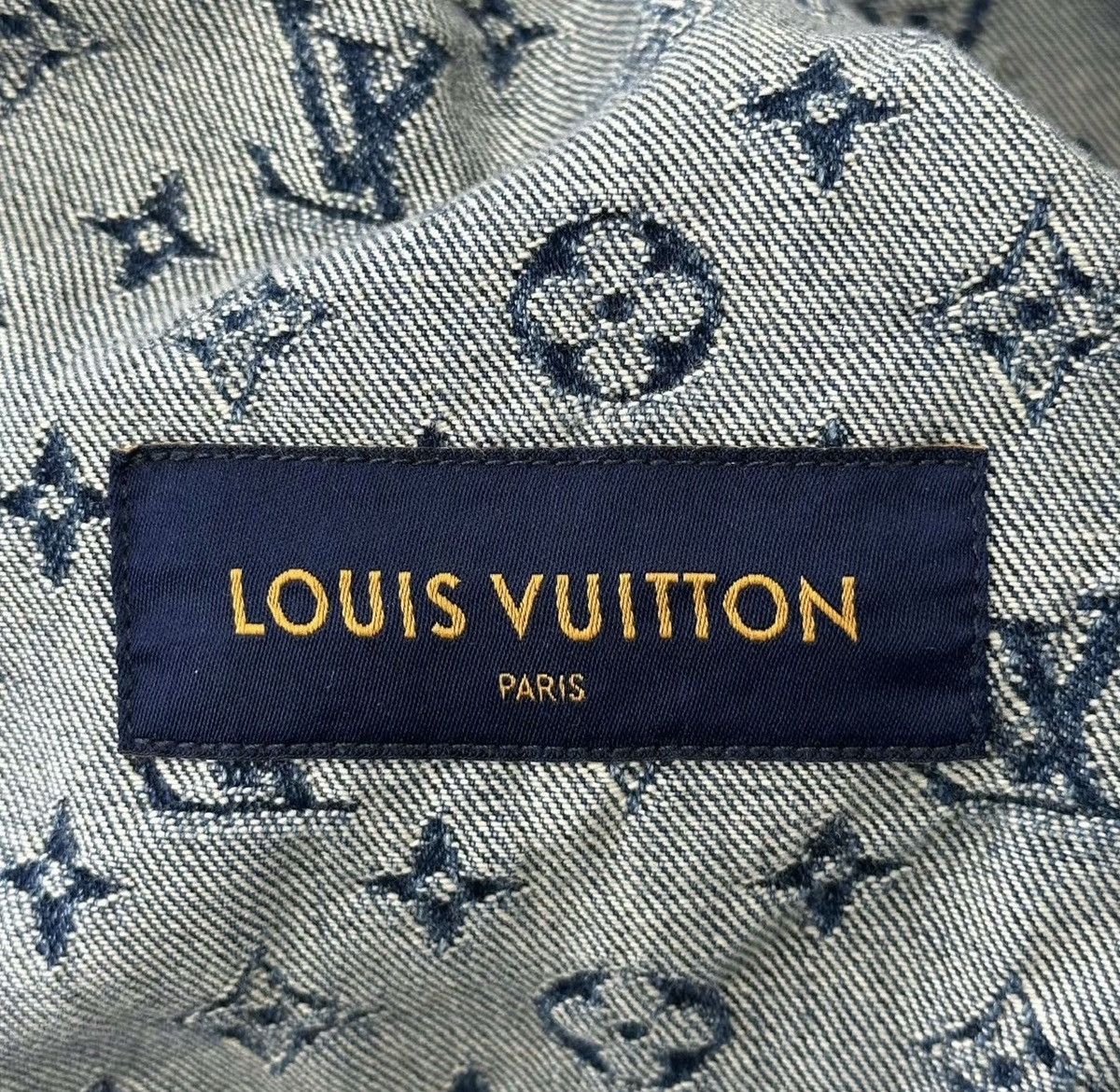 Louis Vuitton × Nigo Louis Vuitton X Nigo 50 Monogr Patchwork Denim hoodie Jacket Size US M / EU 48-50 / 2 - 6 Thumbnail