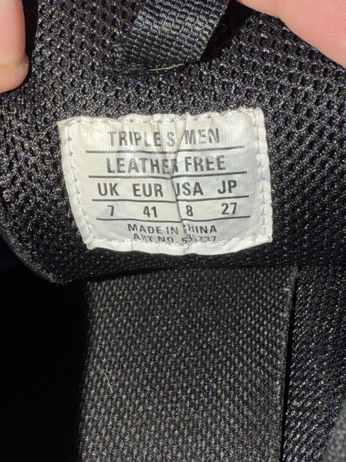 Balenciaga TRIPLE S ALL OVER LOGO BLACK Size US 8.5 / EU 41-42 - 10 Thumbnail