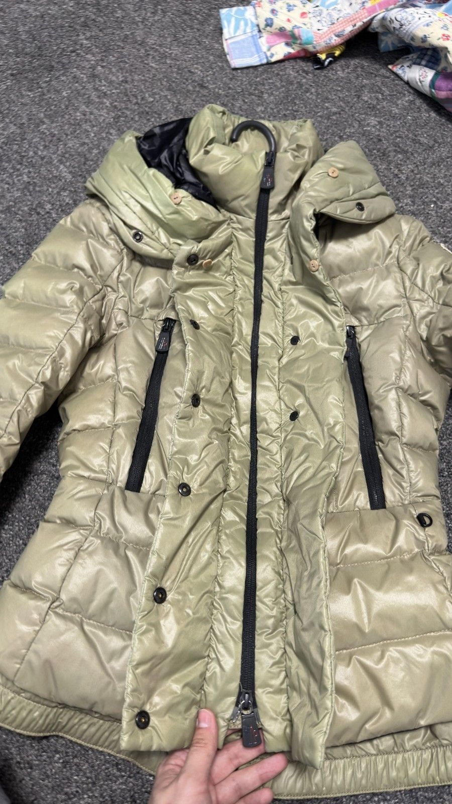 Moncler Grenoble Moncler Grenoble Bever Giubbotto Women's Ski Green Jacket Size S / US 4 / IT 40 - 14 Thumbnail