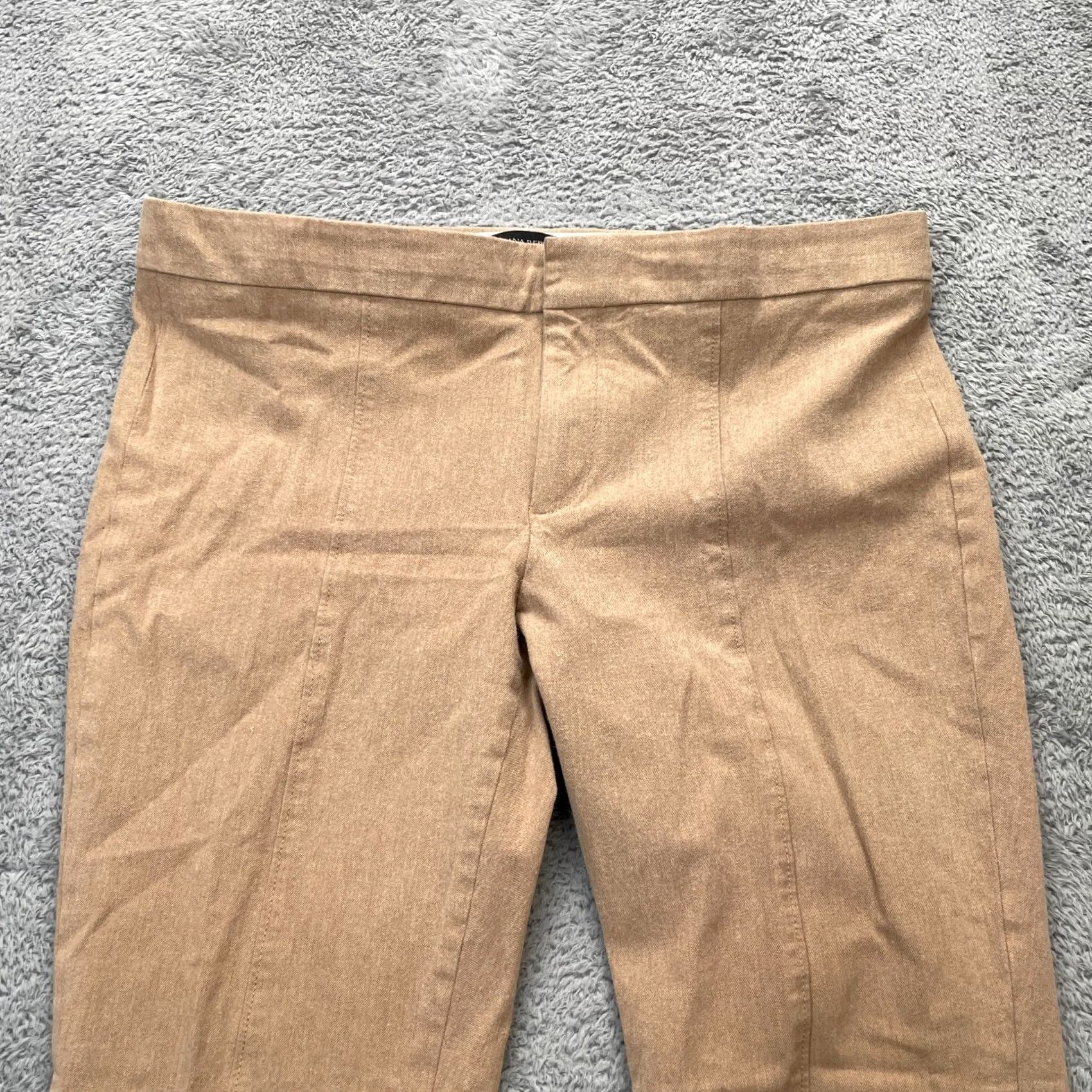 Banana Republic Banana Republic Pants Womens 8 Beige Sloan Stretch Ankle Straight Leg Formal (Regular) Boys Girls Mens Womens Size 30" / US 8 / IT 44 - 6 Thumbnail