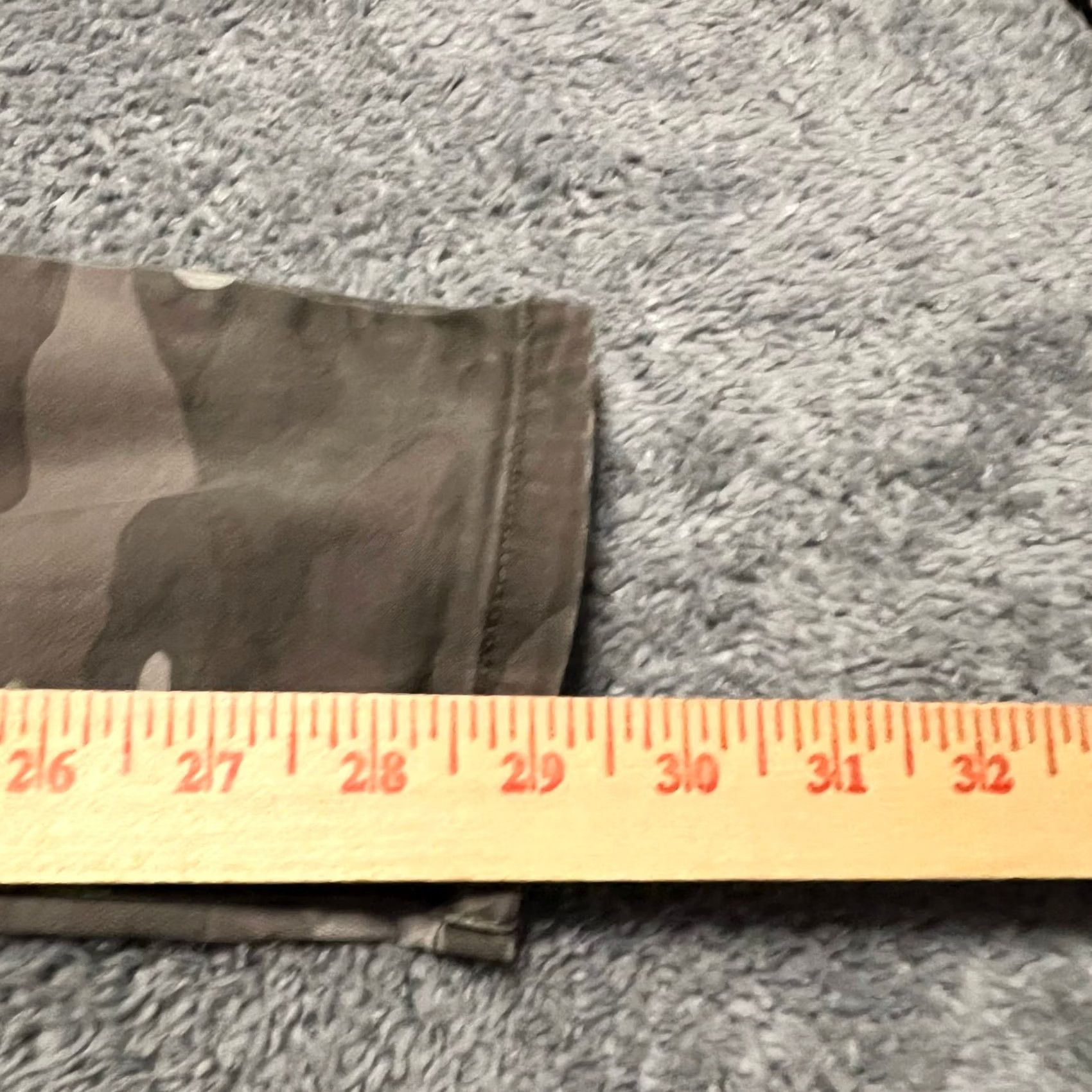 Vintage Democracy Pants Womens 10 Brown Gray Camo Ankle Stretch Zip Pocket 32x29 Womens Size 32" / US 10 / IT 46 - 7 Thumbnail