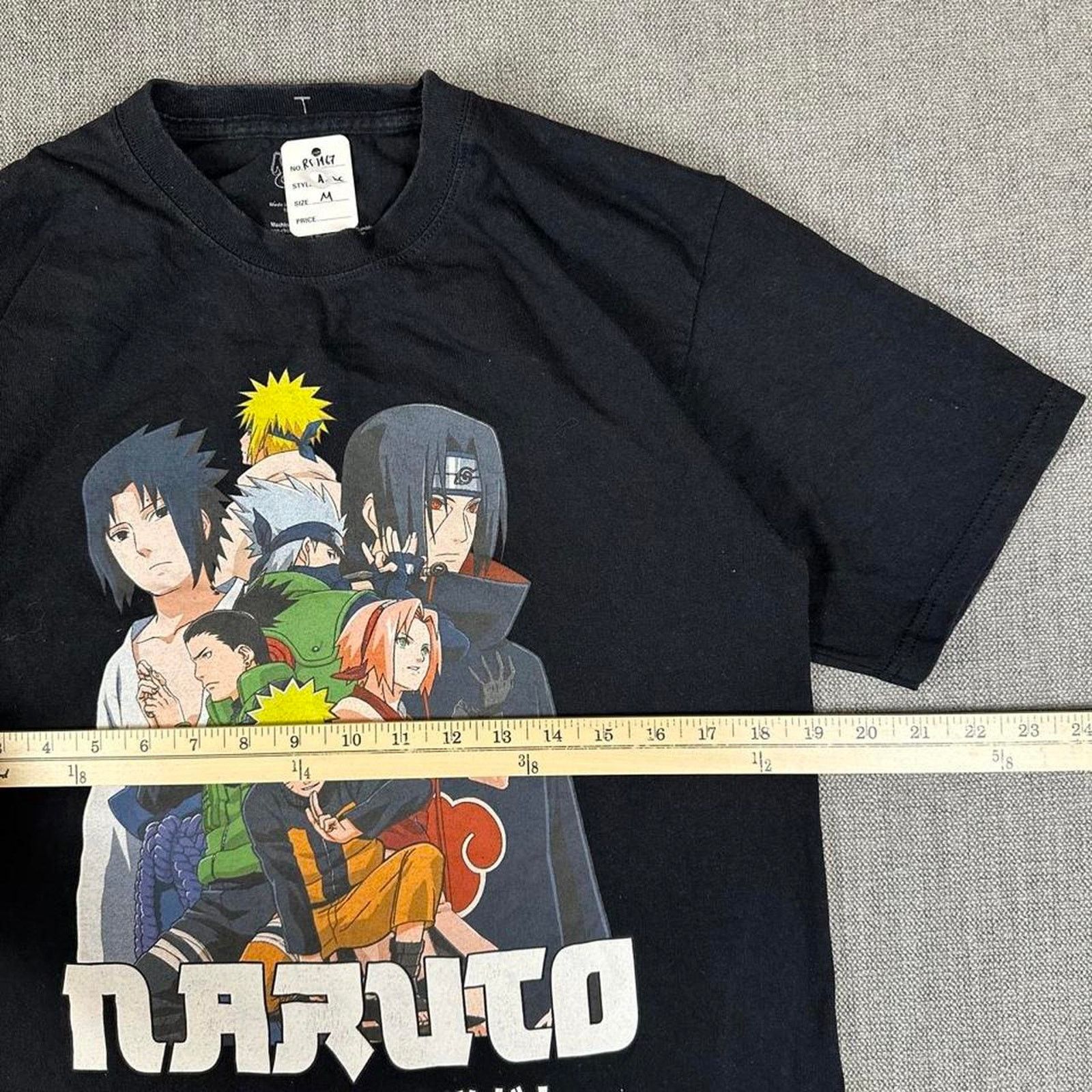Anime Naruto Shippuden black Anime t-shirt Size US M / EU 48-50 / 2 - 5 Thumbnail