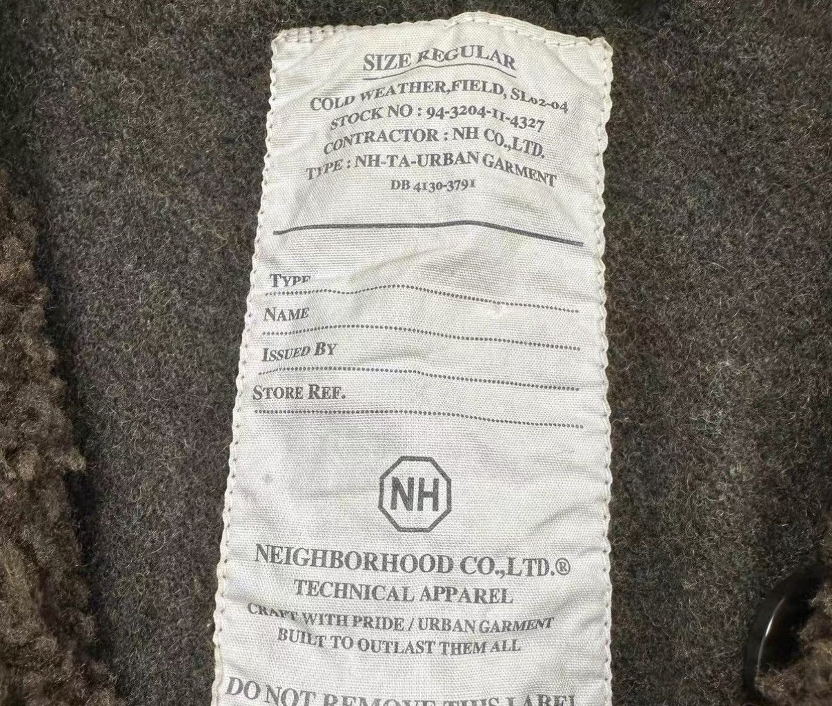 Neighborhood Neighborhood 12AW L-1D N1 Naval Coat J16 Size US M / EU 48-50 / 2 - 7 Thumbnail