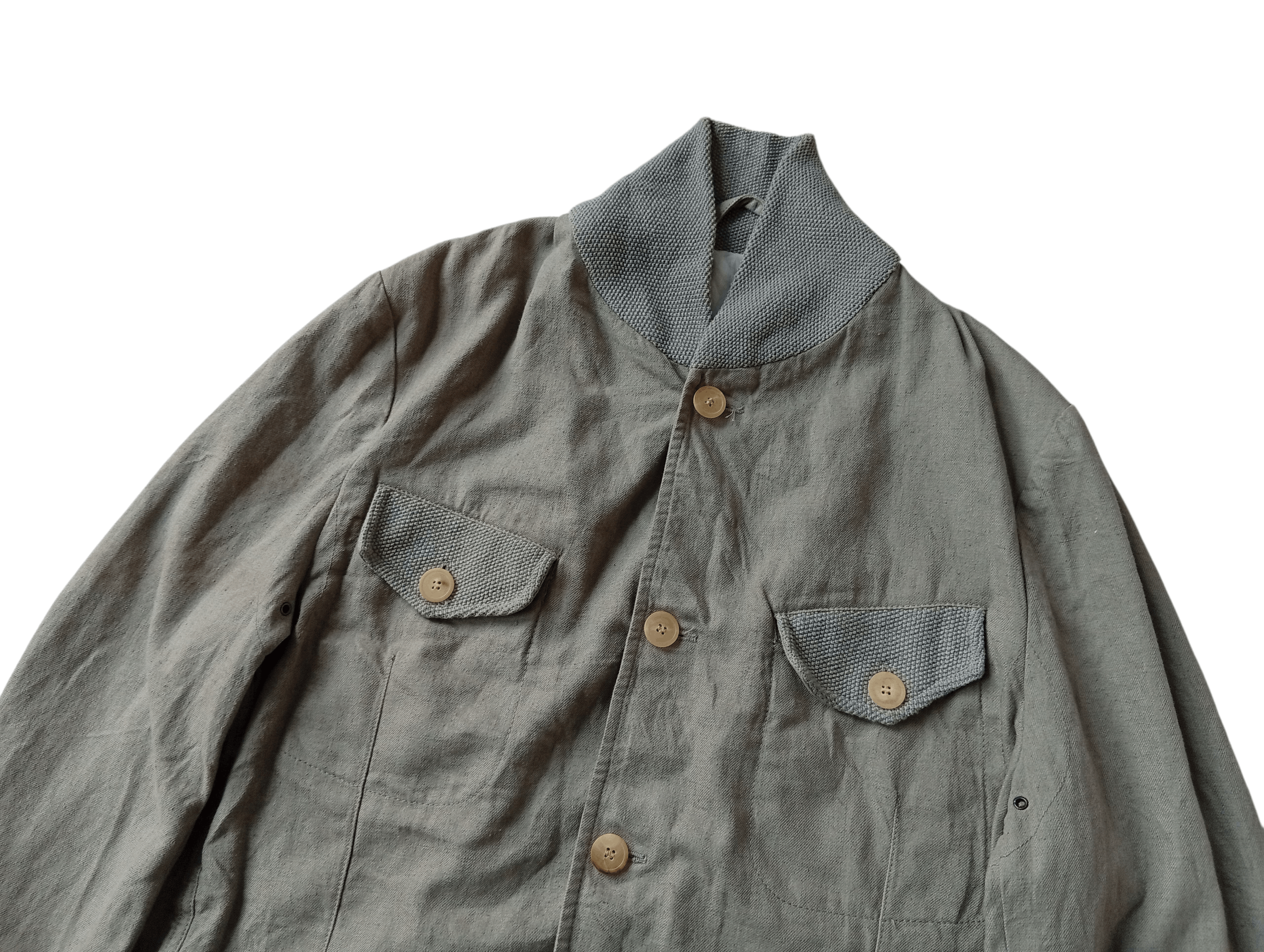 Hevo Hevo linen shawl collar jacket Size US M / EU 48-50 / 2 - 2 Thumbnail