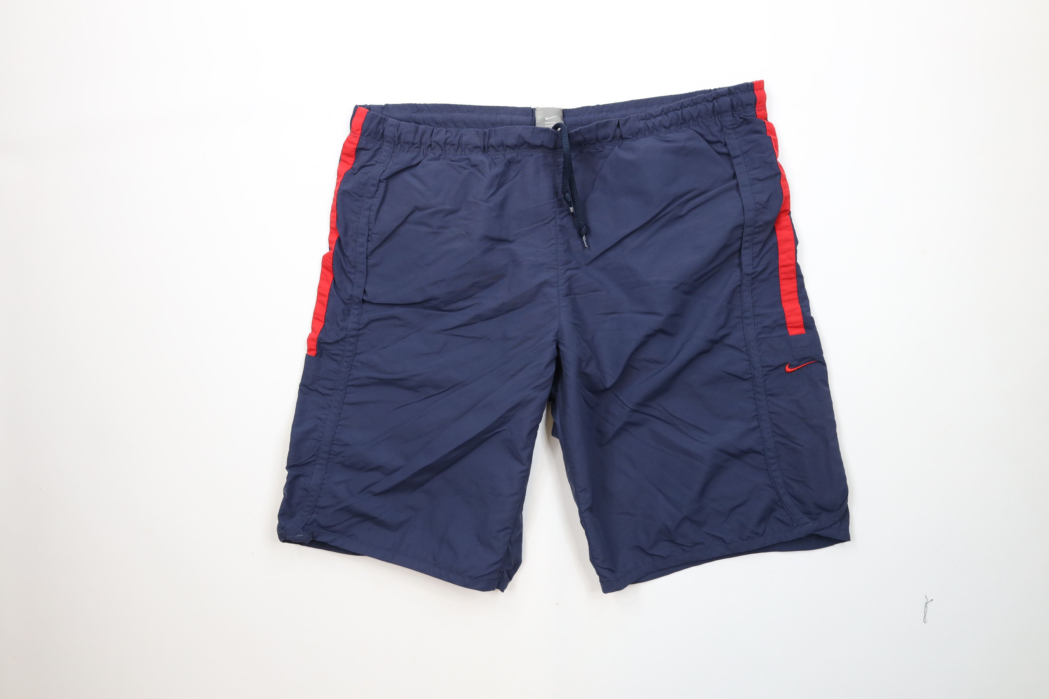 Nike × Vintage Vintage Y2K Nike Travis Scott Mini Swoosh Lined Shorts AS IS Size US 34 / EU 50 - 1 Thumbnail