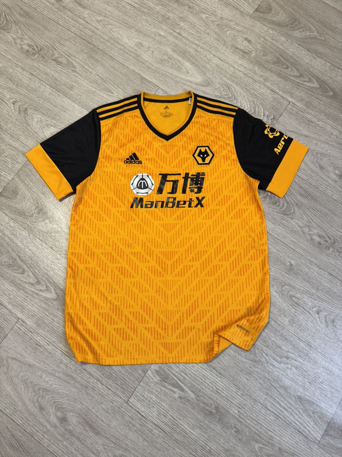 Adidas 🔷Adidas Wolverhampton 2020/21 Soccer jersey🔷 Size US L / EU 52-54 / 3 - 1 Thumbnail