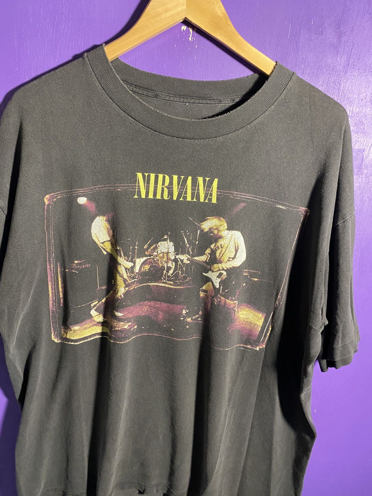 Band Tees Vintage 1996 Nirvana muddy banks tour tee Size US XL / EU 56 / 4 - 3 Thumbnail