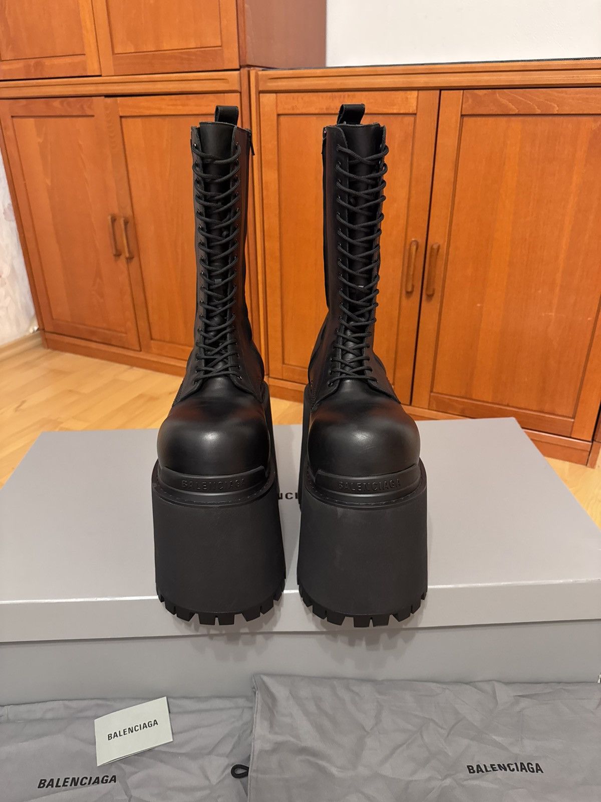 Balenciaga Balenciaga SS25 RUNWAY 180 MM Platform Giant Boots Size US 9 / EU 42 - 7 Thumbnail