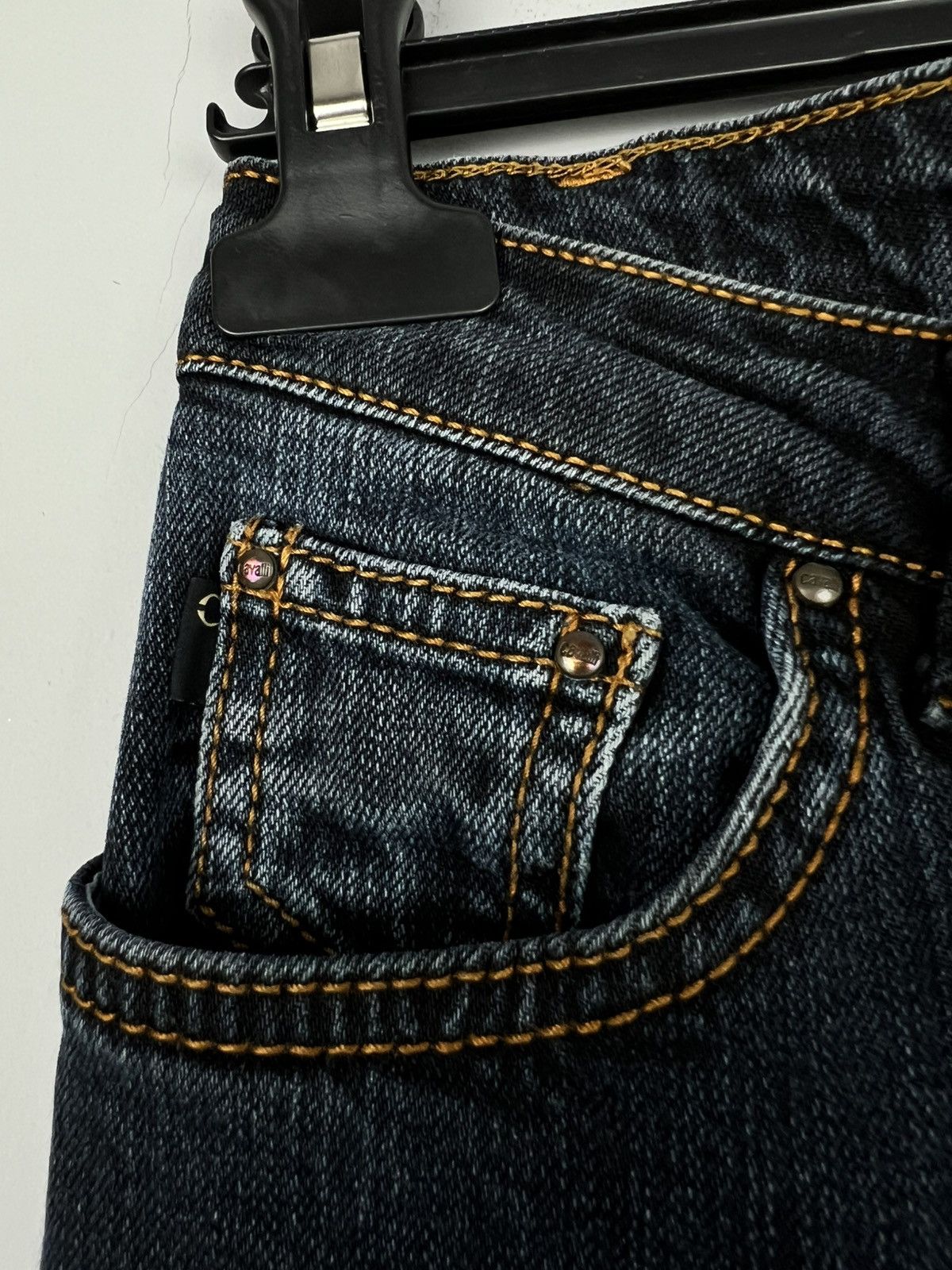 Just Cavalli × Roberto Cavalli Just Cavalli Avant-garde Roberto Jeans Denim Pants Y2K Size 28" / US 6 / IT 42 - 4 Thumbnail