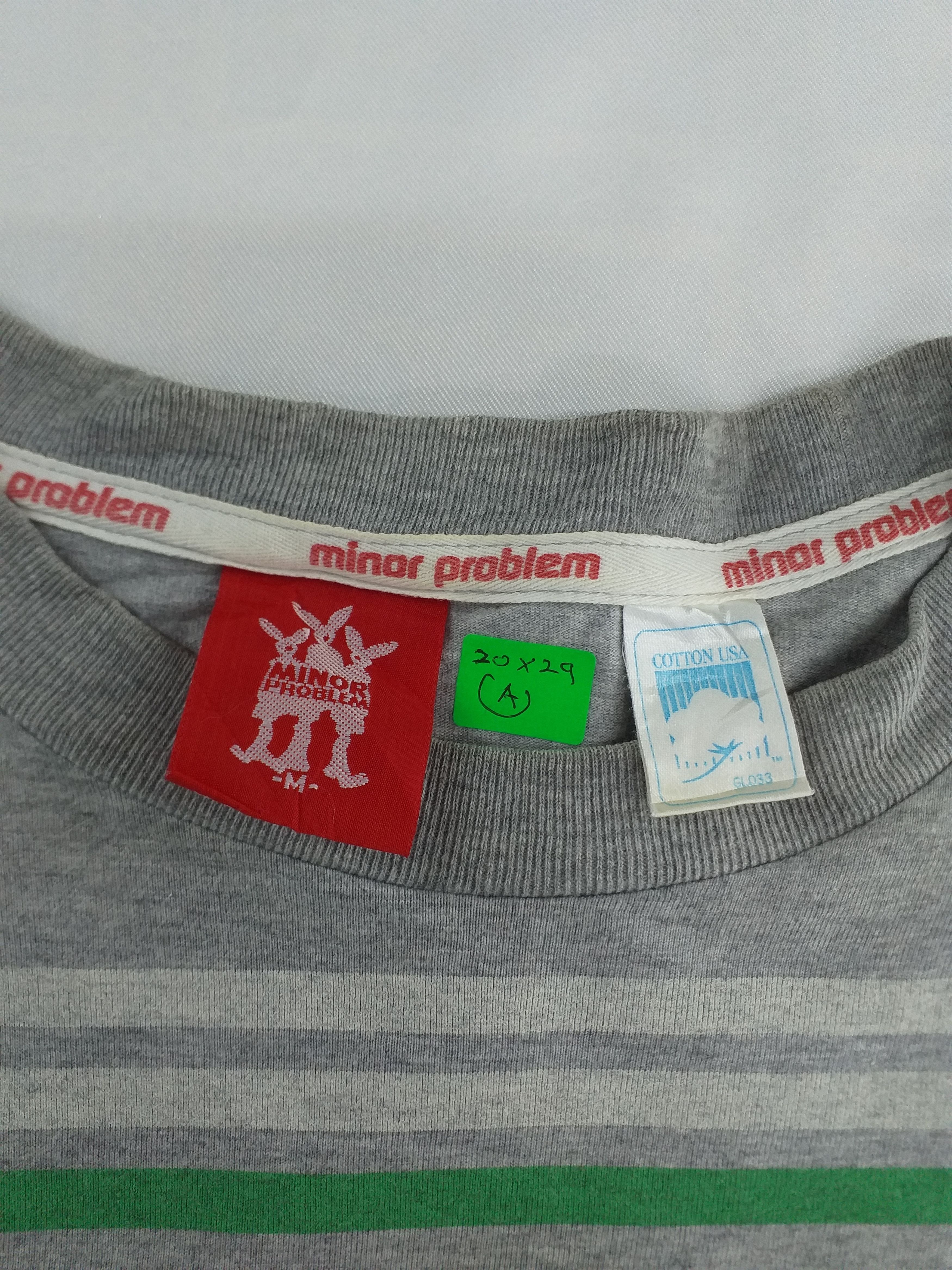 Japanese Brand Vintage Minor Problem Long Sleeve Medium T Shirt -A068 Size US M / EU 48-50 / 2 - 3 Thumbnail
