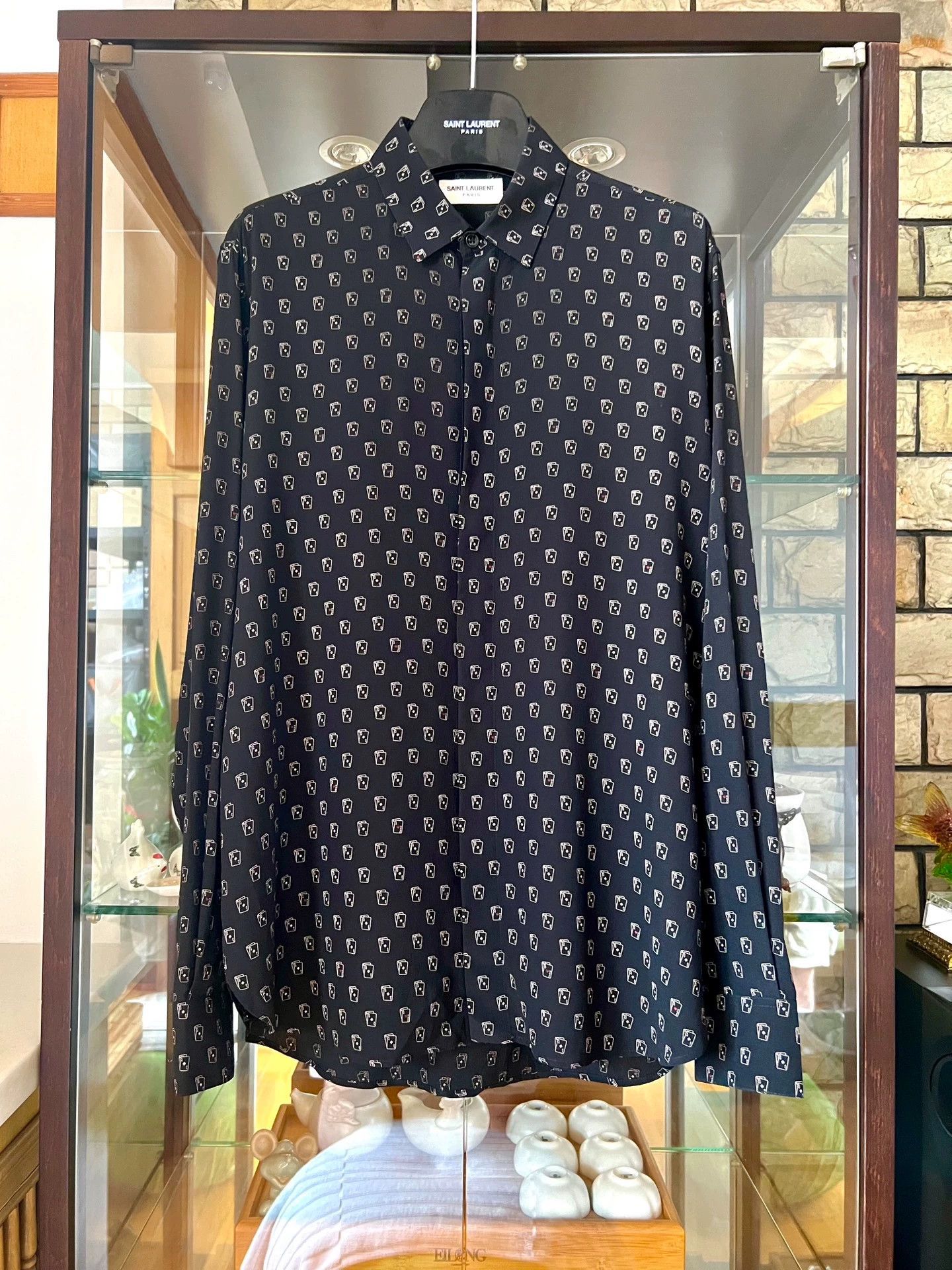 Saint Laurent Paris Saint Laurent Paris Silk shirt Size US M / EU 48-50 / 2 - 1 Thumbnail