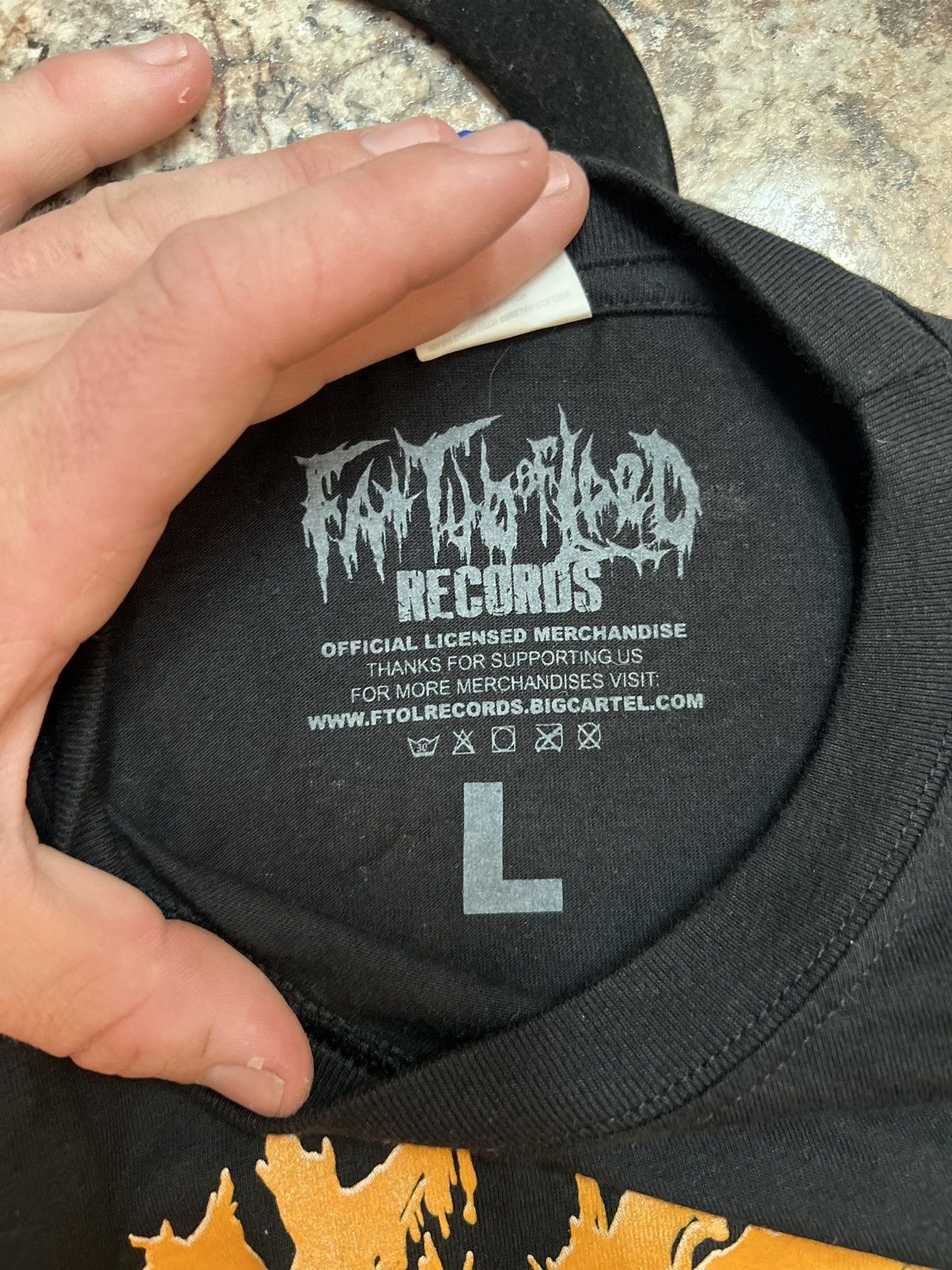Other Fluids Death Metal Long Sleeve Size US L / EU 52-54 / 3 - 4 Thumbnail