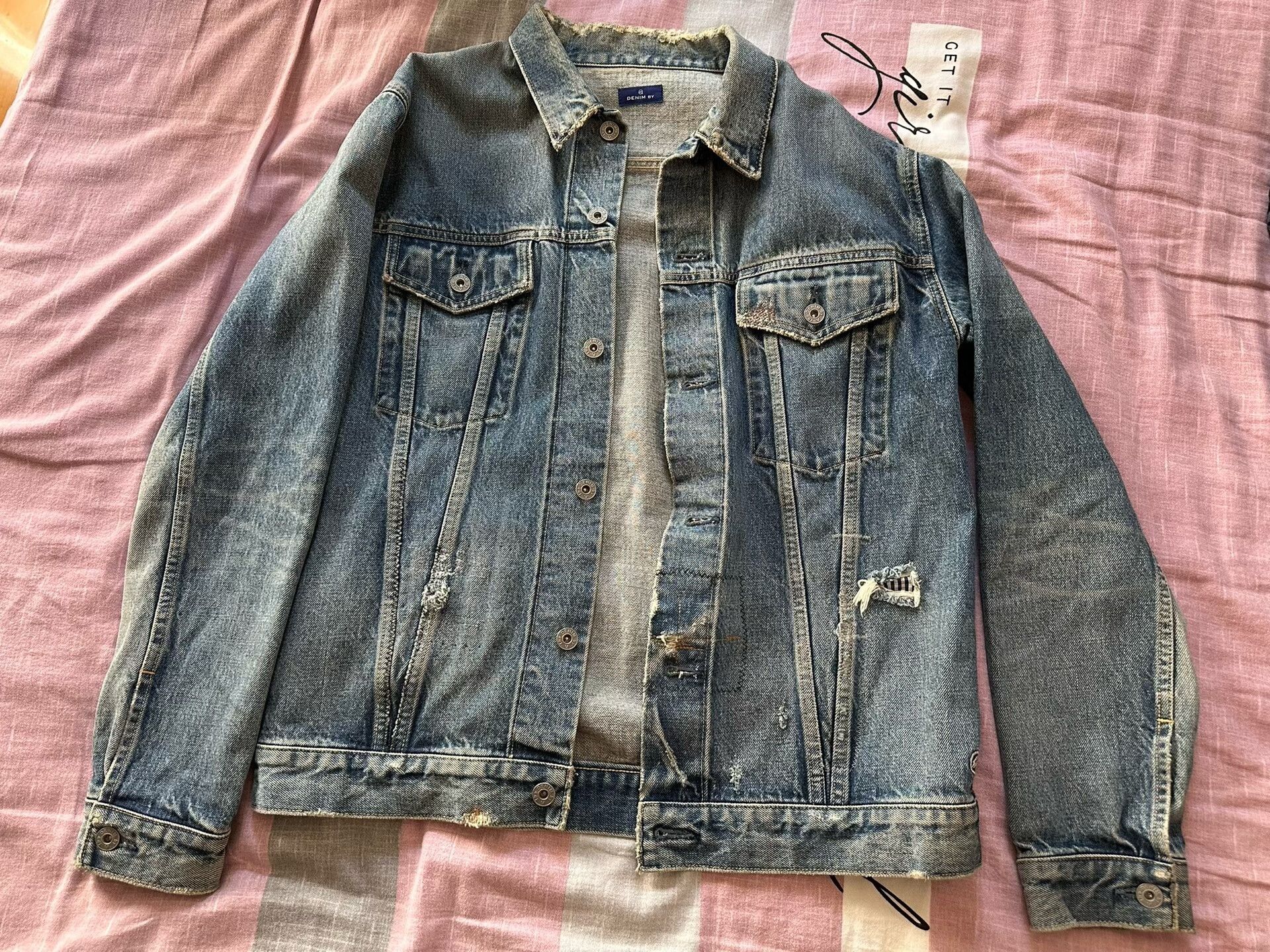 Vanquish Vanquish Denim Distressed Jacket Size US M / EU 48-50 / 2 - 1 Thumbnail