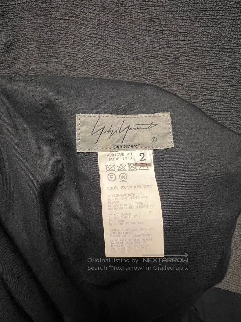 Yohji Yamamoto Yohji Yamamoto 18ss Wide-Leg Drawstring Pants. Size US 27 - 6 Thumbnail
