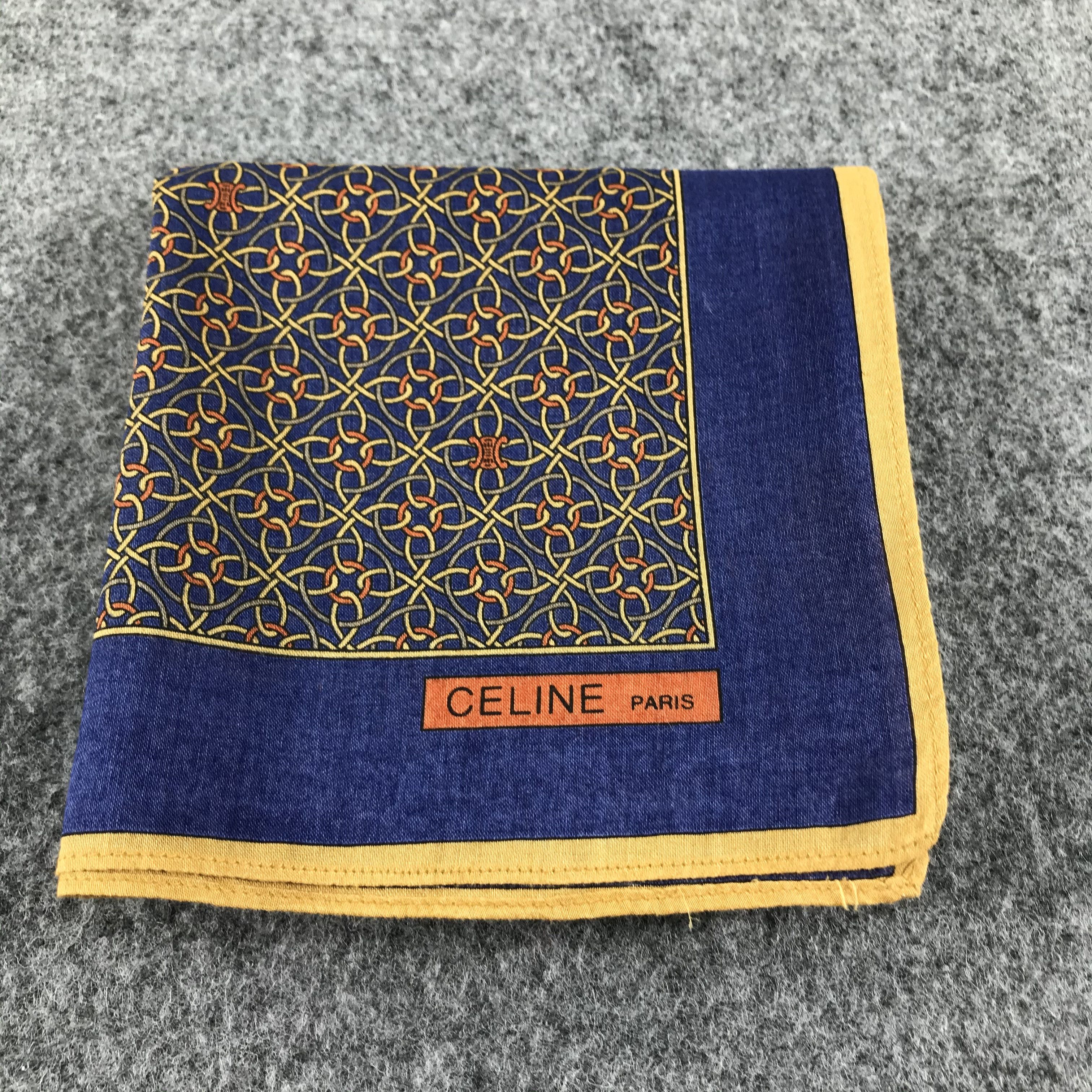 Celine Celine Handkerchief Neckerchief Bandana H346 Size ONE SIZE - 6 Thumbnail