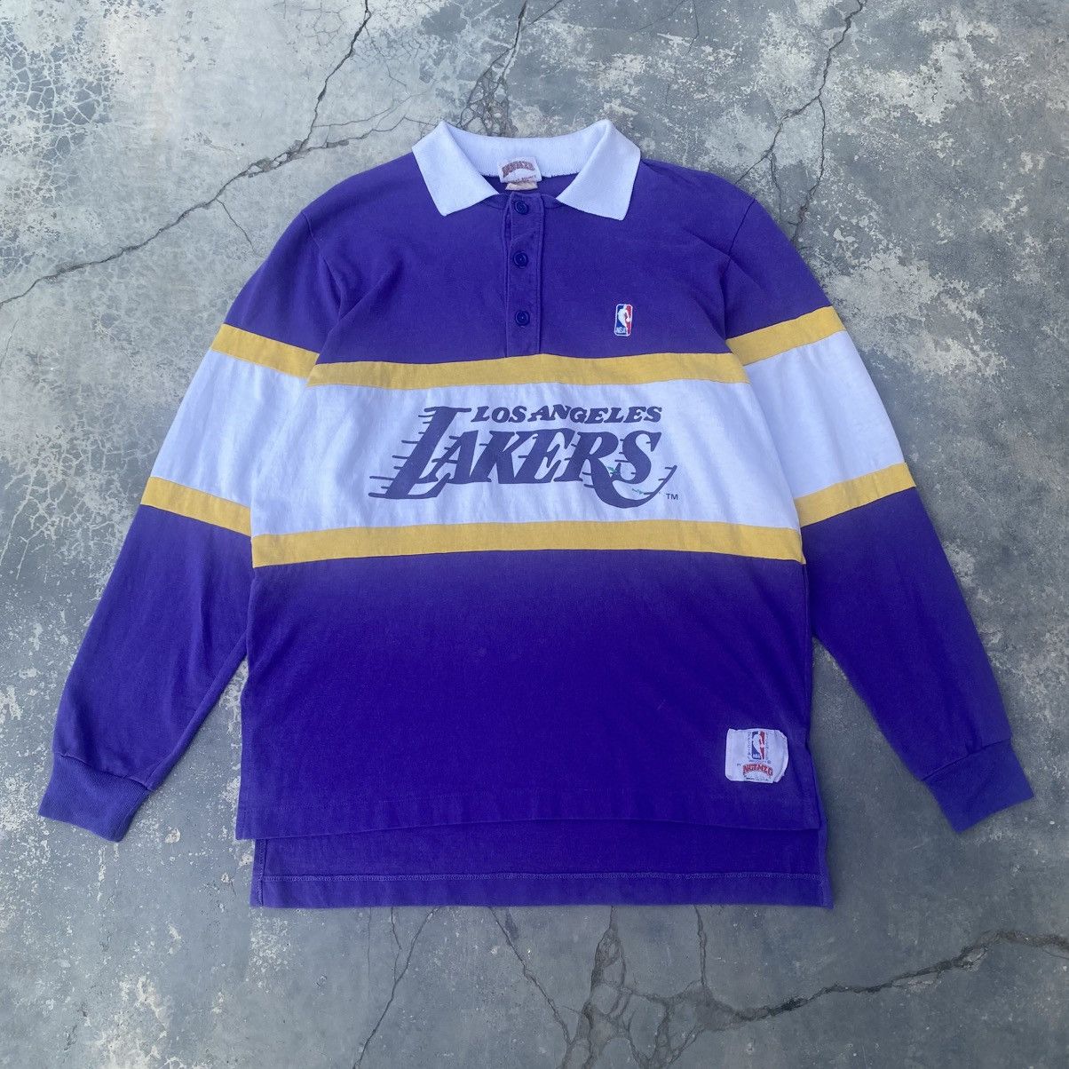NBA 1990s LA LAKERS NUTMEG Made In USA Size US L / EU 52-54 / 3 - 1 Thumbnail
