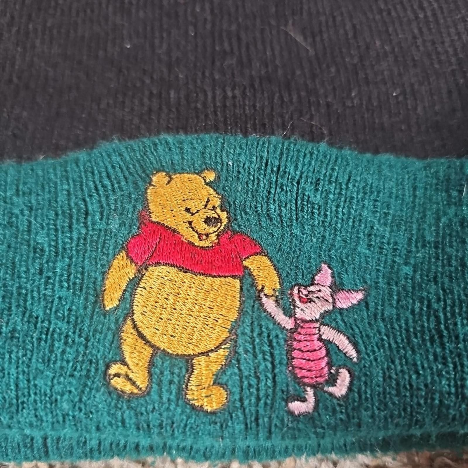 Disney Disney POOH PIGLET Winter Beanie Hat 100% Acrylic Size ONE SIZE - 2 Thumbnail
