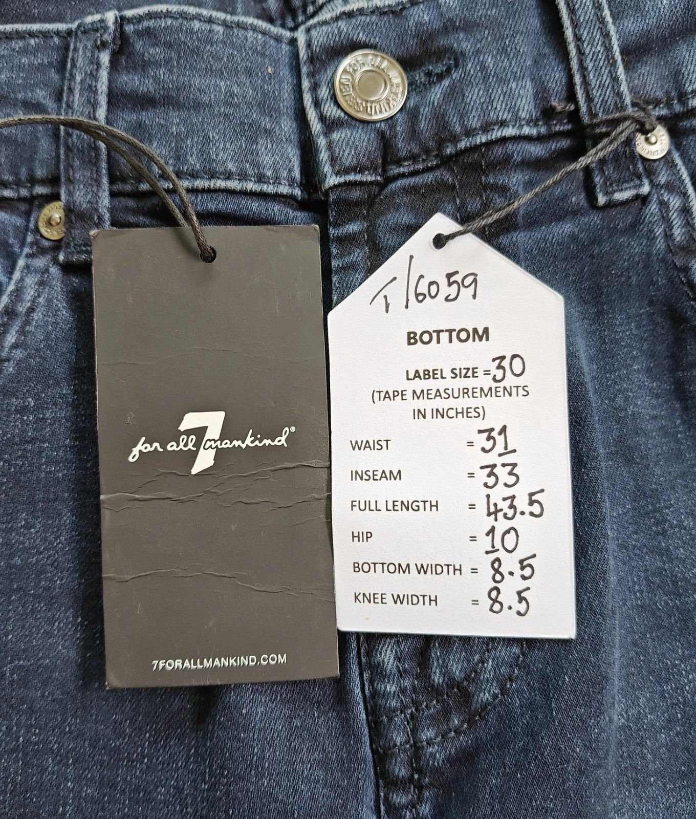 7 For All Mankind 7 For All ManKind Austyn Fields BOOTCUT Jeans T / 6059 Size US 30 / EU 46 - 6 Thumbnail
