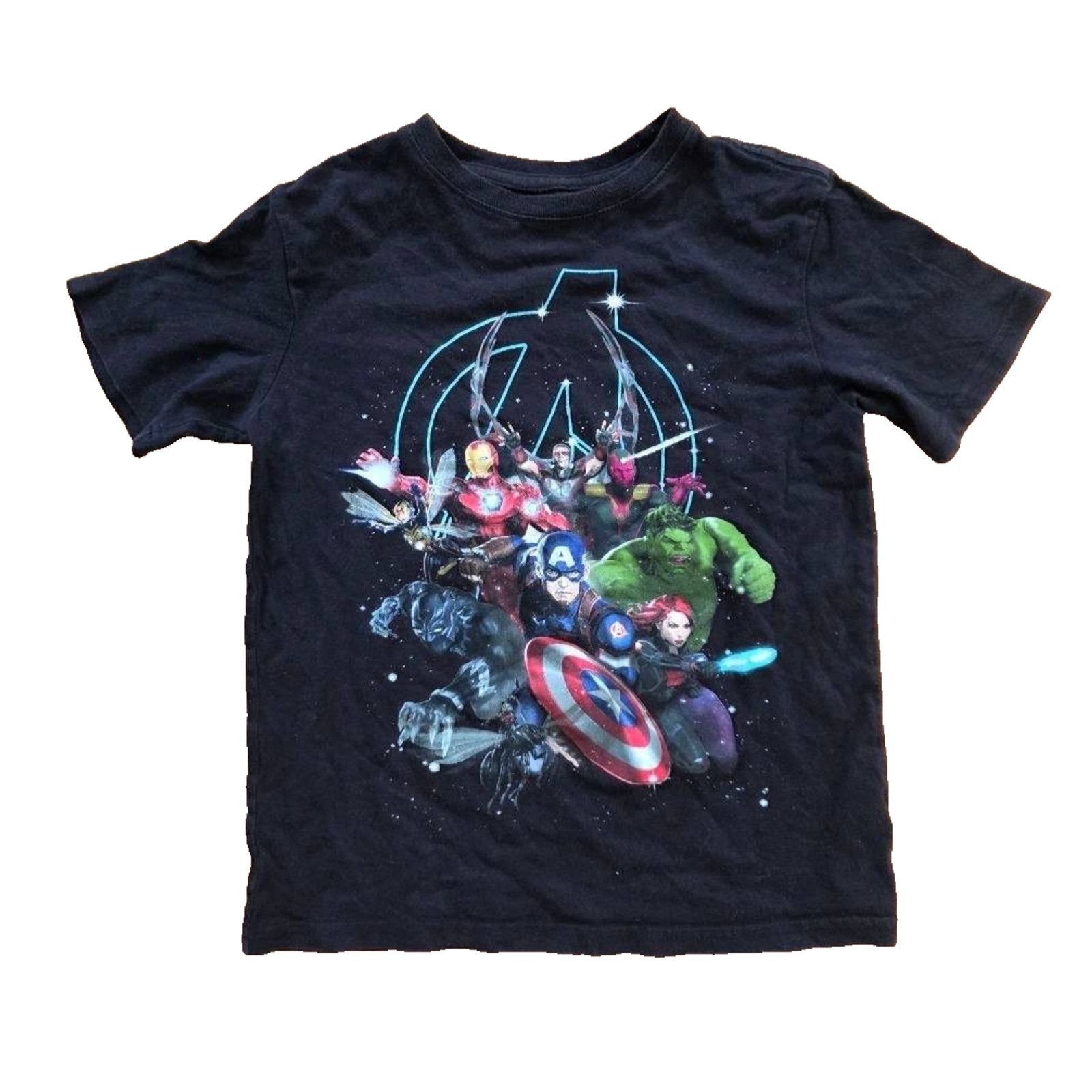 & Other Stories Marvel top black tshirt for boy size 7-8 years M A001822 Size US XXS / EU 40 - 1 Thumbnail