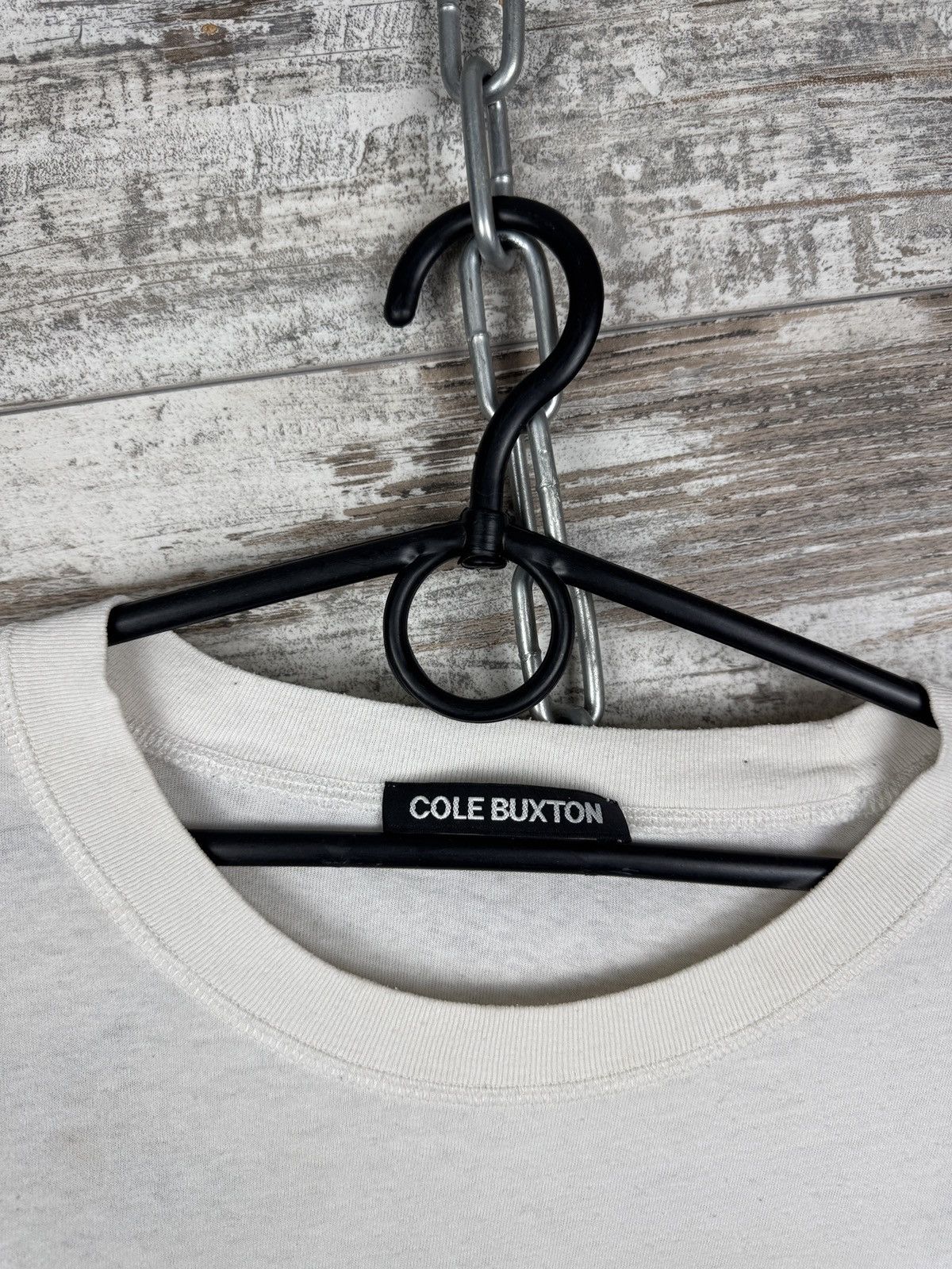 Cole Buxton Mens Vintage Cole Buxton T-shirt white Anniversary Logo Tee Size US M / EU 48-50 / 2 - 6 Thumbnail