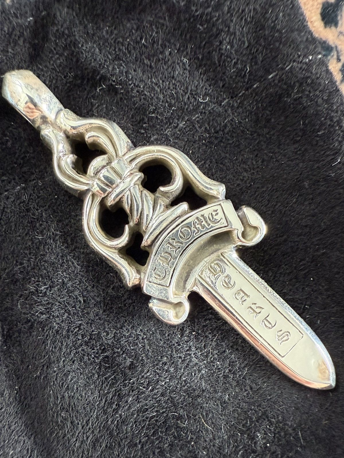 Chrome Hearts NEW Chrome Hearts Large Dagger Pendent Size ONE SIZE - 2 Thumbnail