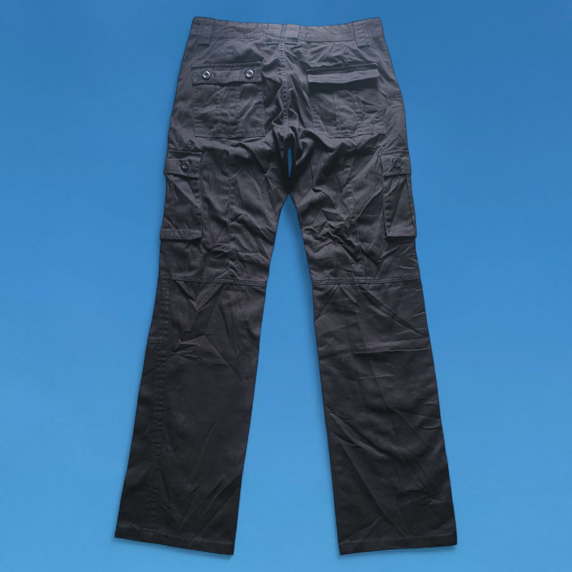 Japanese Brand Japenese Brand Double Focus Multi Zip Cargo Pants Size US 31 - 4 Thumbnail