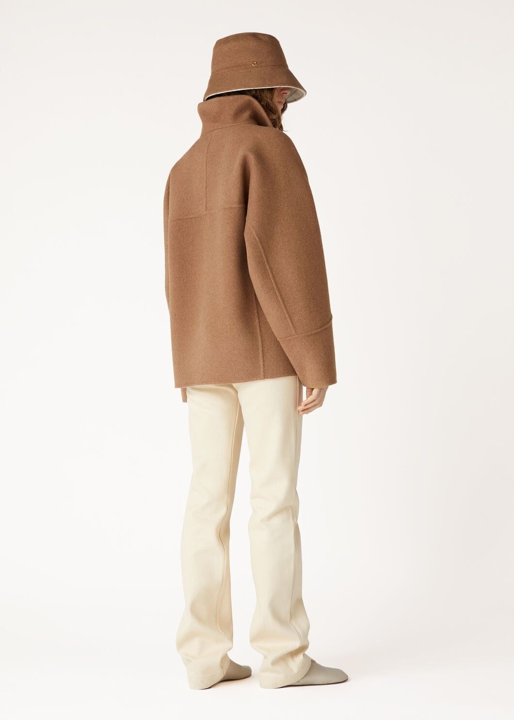 Loro Piana o1w1db10825 FAO3298 Camden Peacoat in Brown Size S / US 4 / IT 40 - 5 Thumbnail