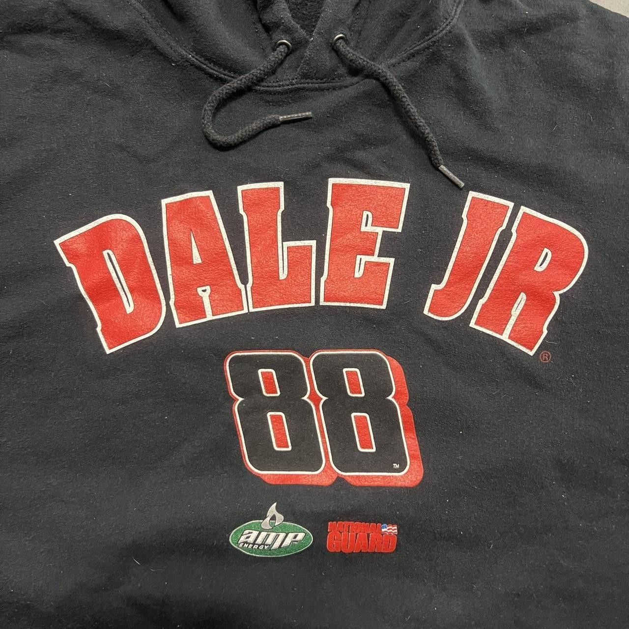 NASCAR Vintage Y2K/2000s Dale Earnhardt Jr Nascar Winners Circle Graphic Hoodie! Size US XL / EU 56 / 4 - 2 Thumbnail