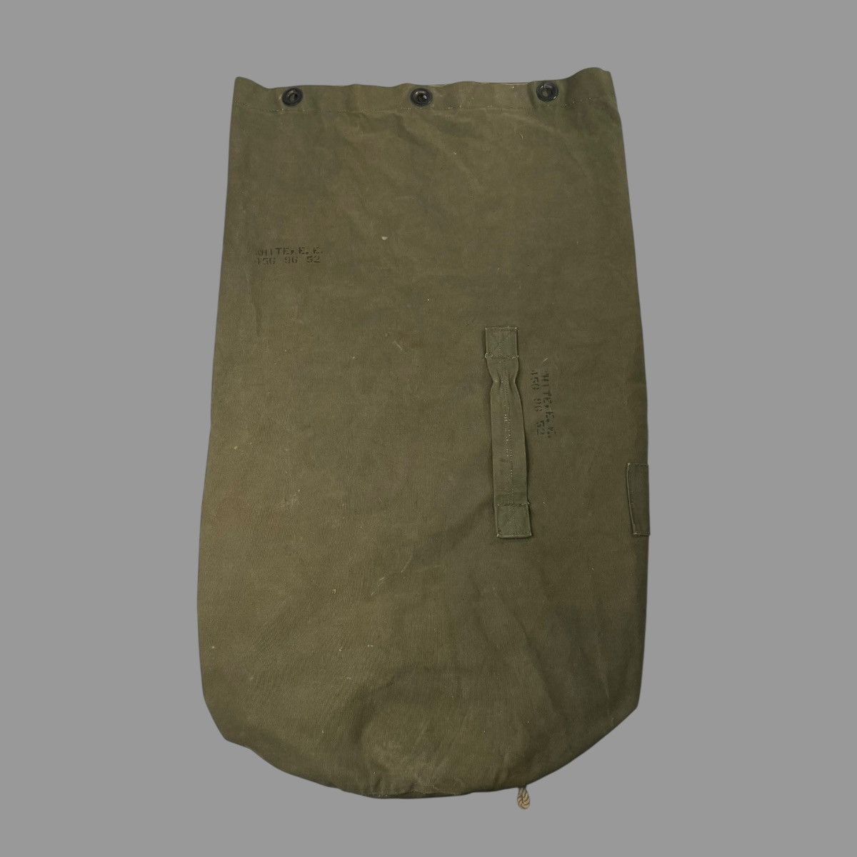 Vintage Vintage 1950s military duffle bag Size ONE SIZE - 1 Thumbnail