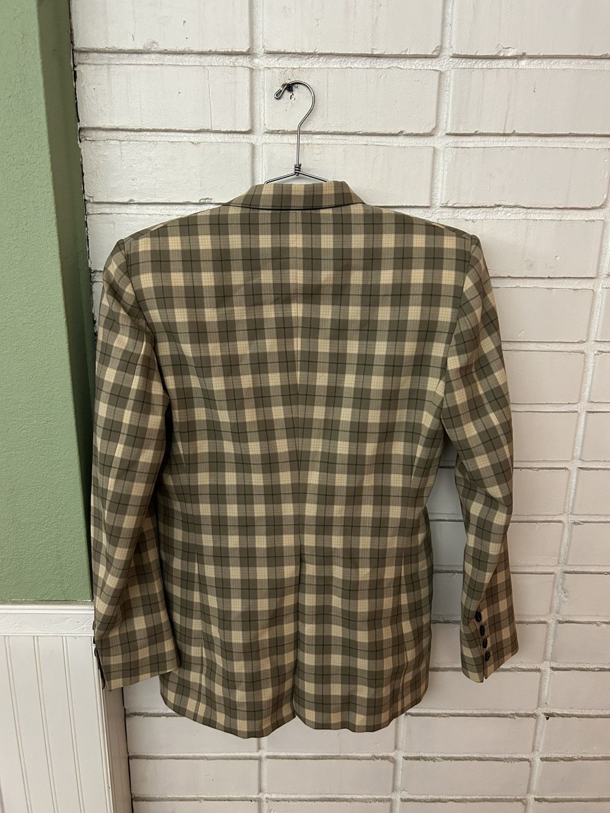 Other EGONlab Checkered Flare Double Breasted Blazer SET (sz50) Size 50R - 2 Thumbnail