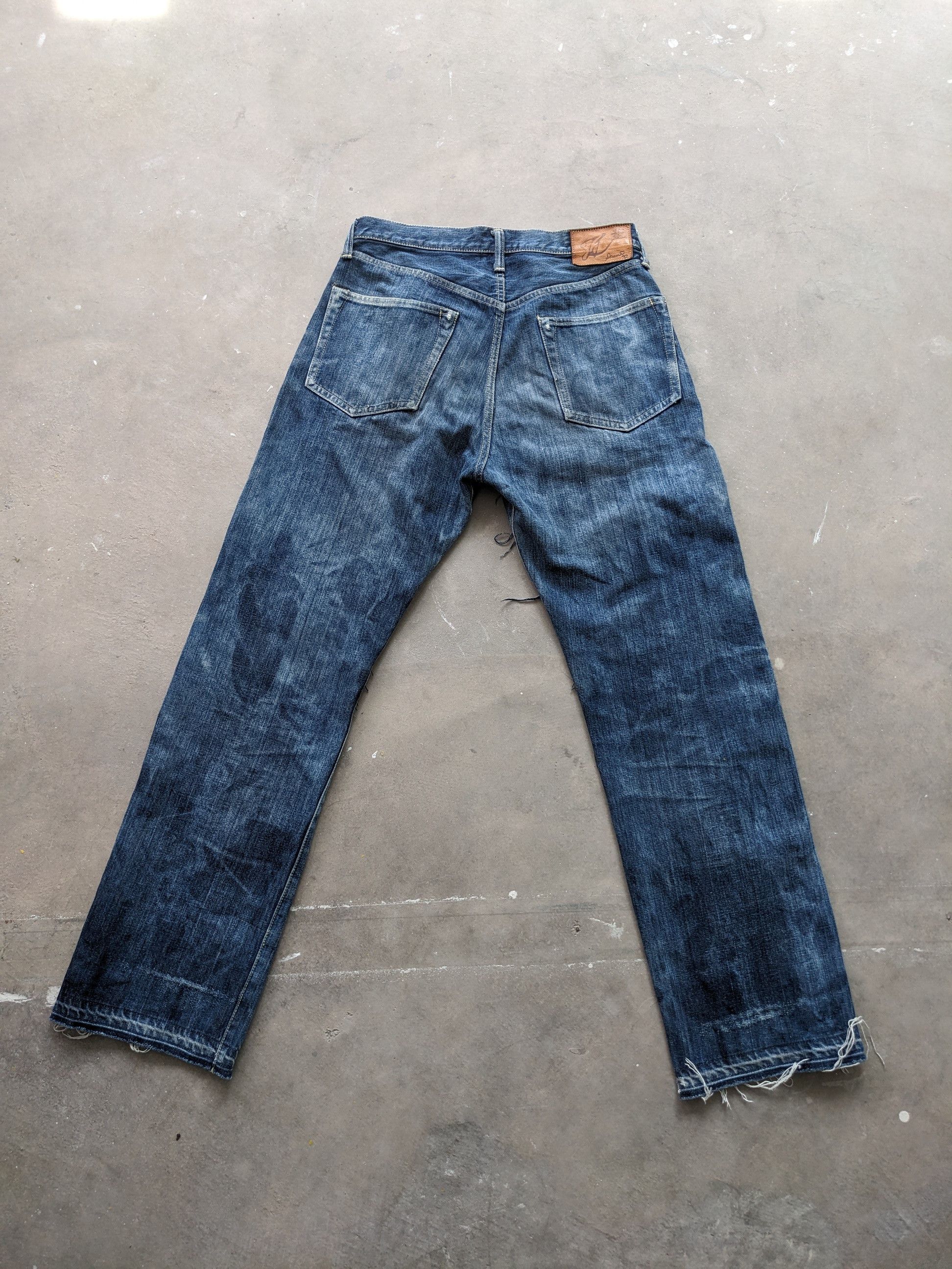 Kapital BEST OFFER 💥 Vintage Kapital Boro Jeans Selvedge Size 29 Size US 29 - 19 Thumbnail