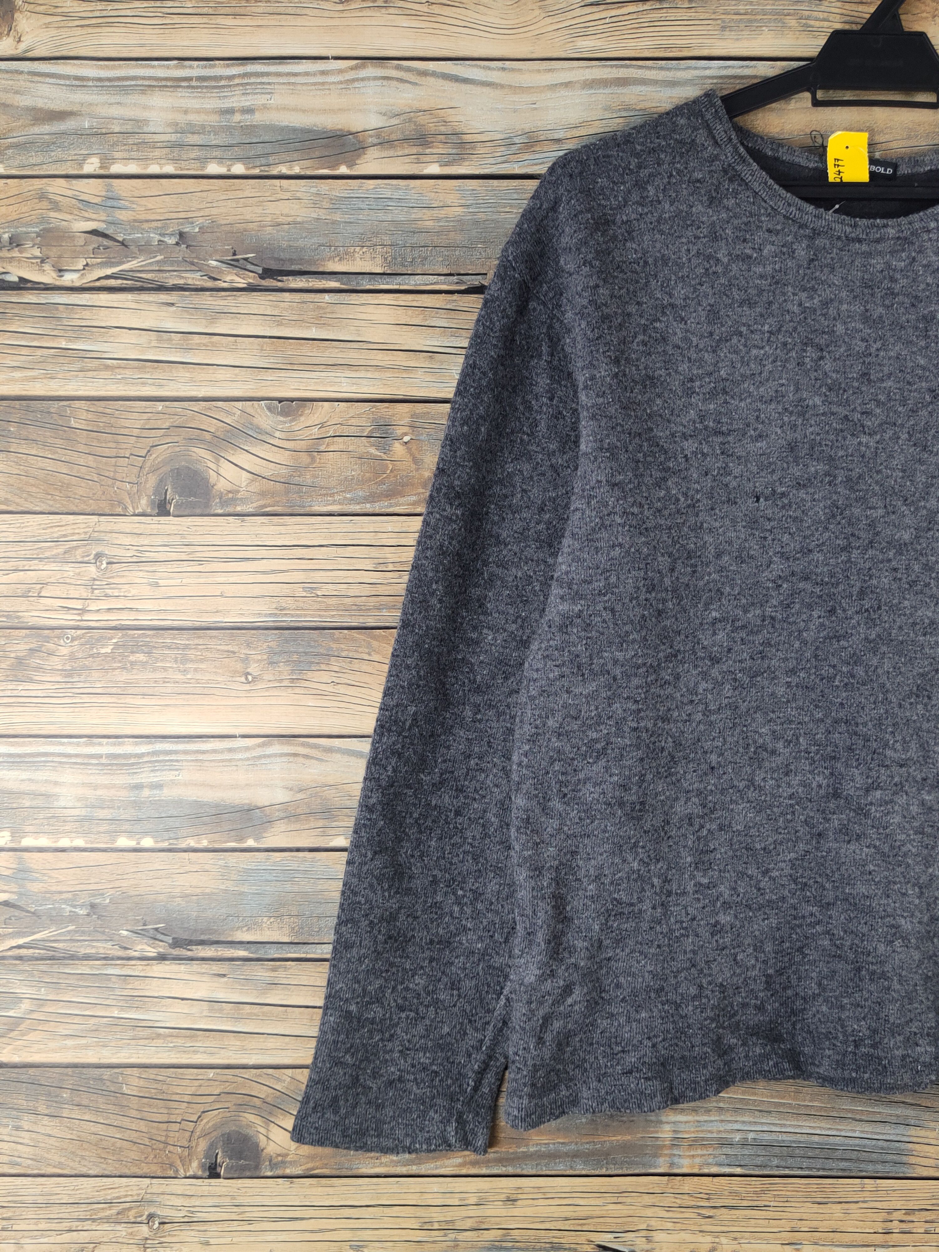 R.Newbold DL R.Newbold Dark Gray Sweatshirts #2477 Size US M / EU 48-50 / 2 - 4 Thumbnail
