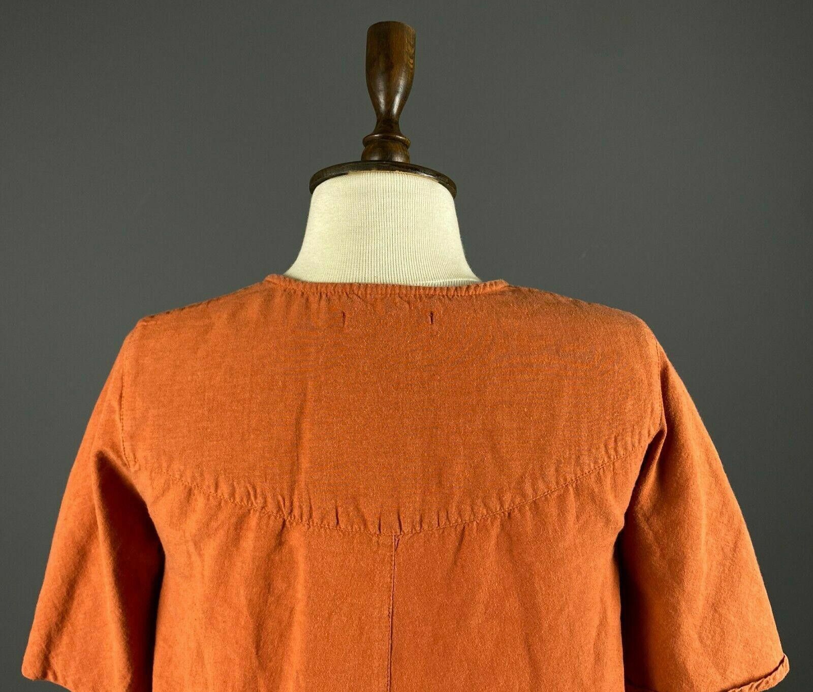 Designer Gudrun Sjöden Orange Button Up Cardigan Sweater Size S Size S / US 4 / IT 40 - 6 Thumbnail
