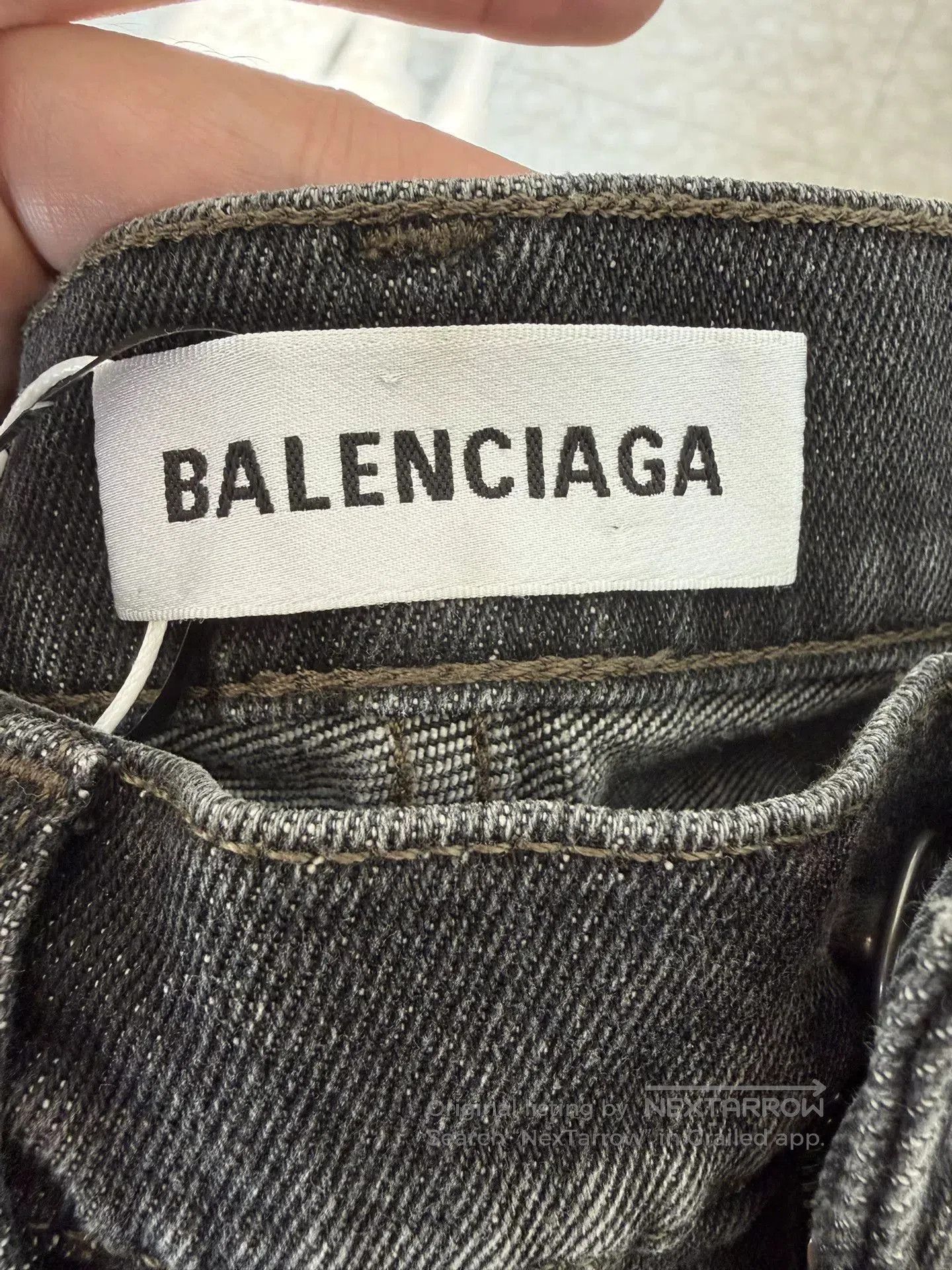 Balenciaga Balenciaga Women's Black Jeans Size 25. Size 25" / US 0 / IT 36 - 3 Thumbnail