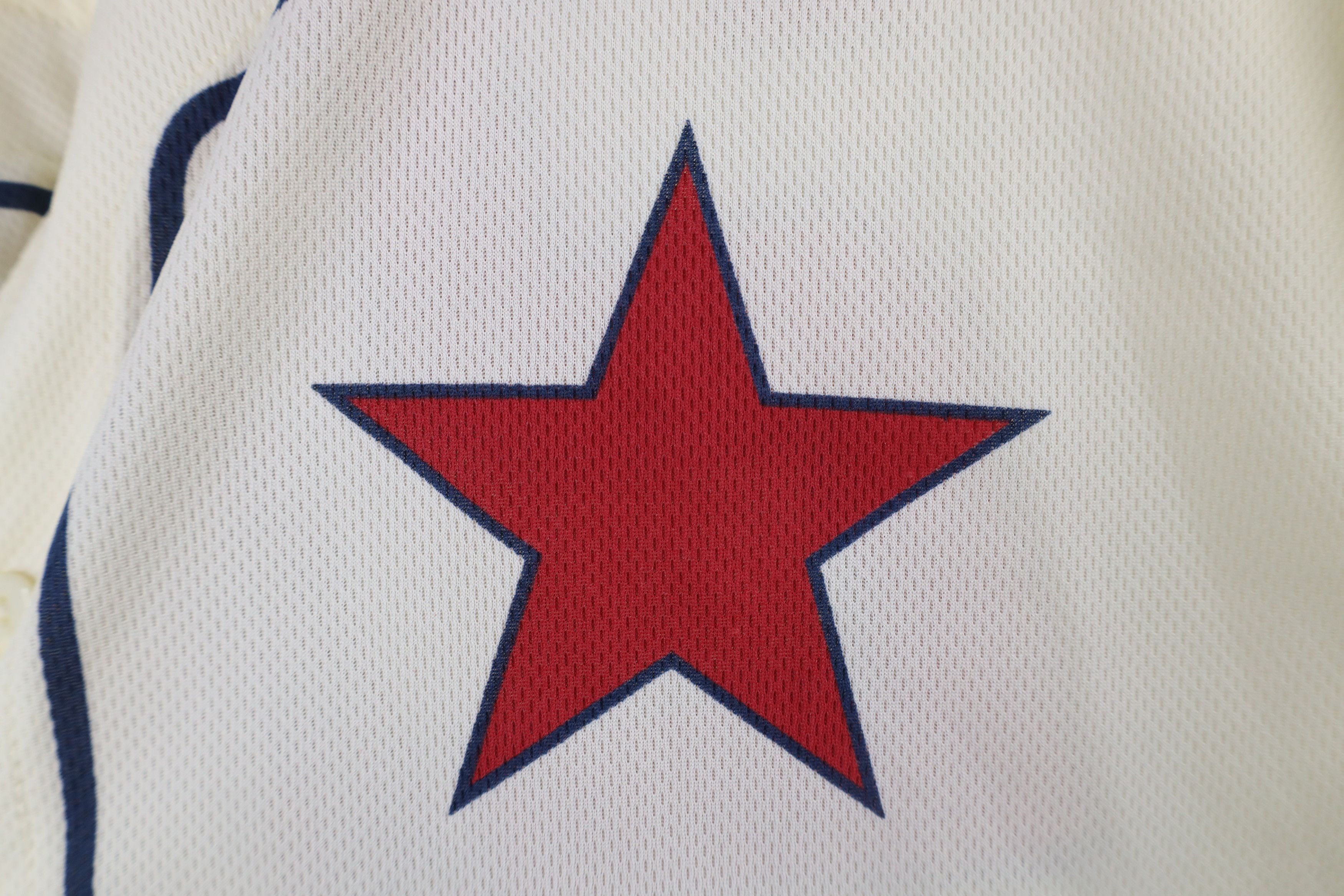 Vintage Vintage Y2K Detroit Stars Baseball Jersey Cream Polyester Size US XXL / EU 58 / 5 - 5 Thumbnail