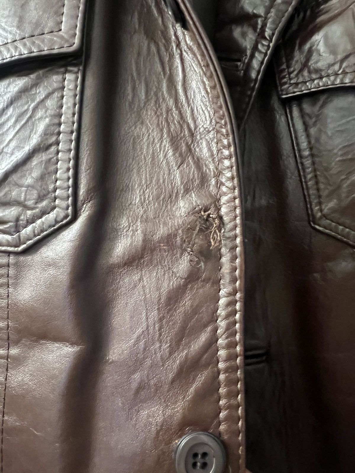 Genuine Leather Genuine Leather Vintage Jacket Size US M / EU 48-50 / 2 - 4 Thumbnail