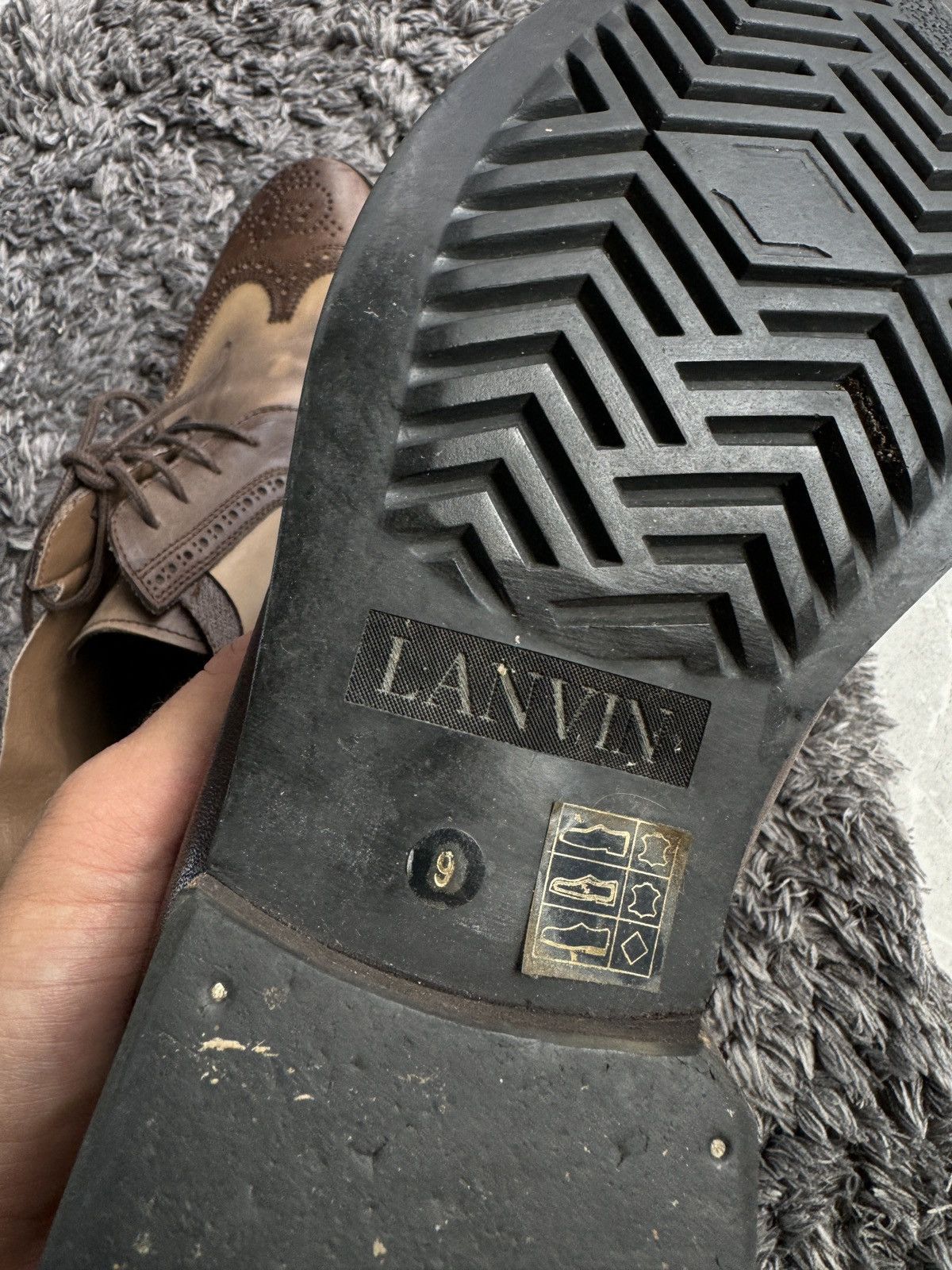 Lanvin Lanvin Classic boots shoes derby office leather tiger Size US 10 / EU 43 - 8 Thumbnail