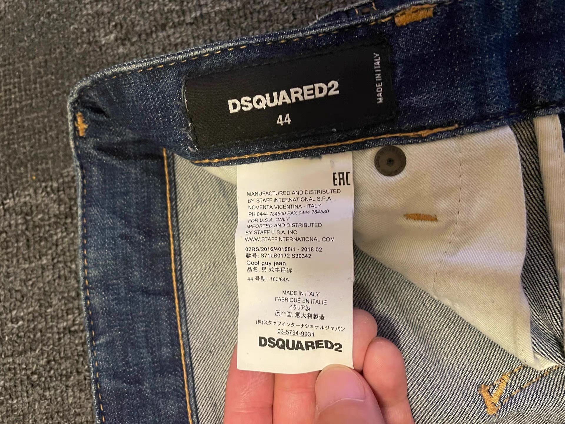 Dsquared2 DSquared2 D2 Cool Guy Jeans Size US 34 / EU 50 - 7 Thumbnail