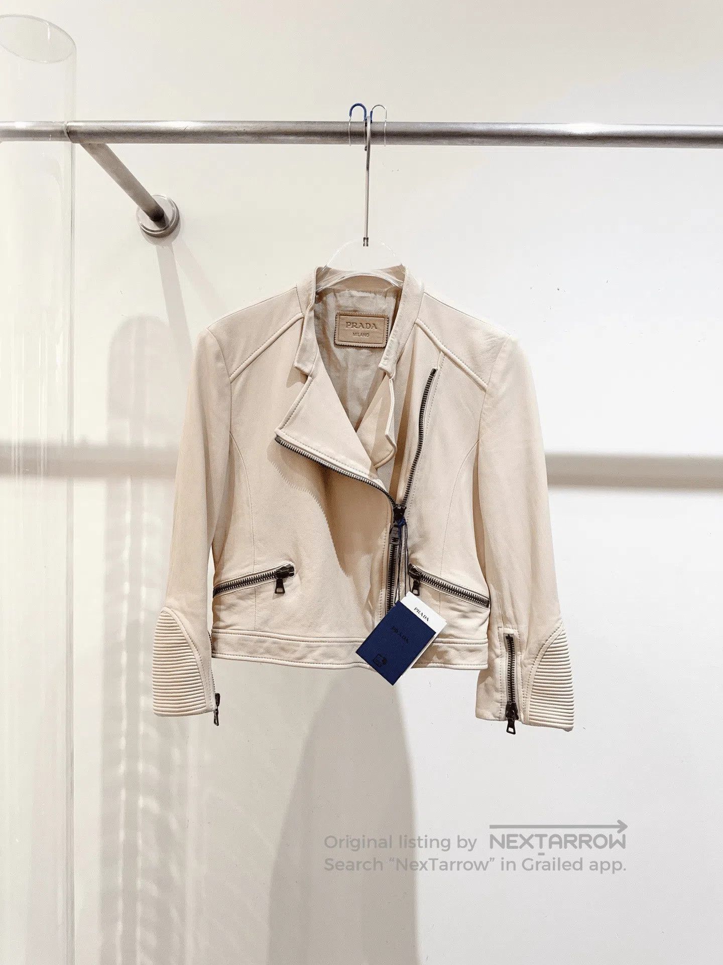 Prada Prada Women's Leather Jacket. Size S / US 4 / IT 40 - 1 Thumbnail